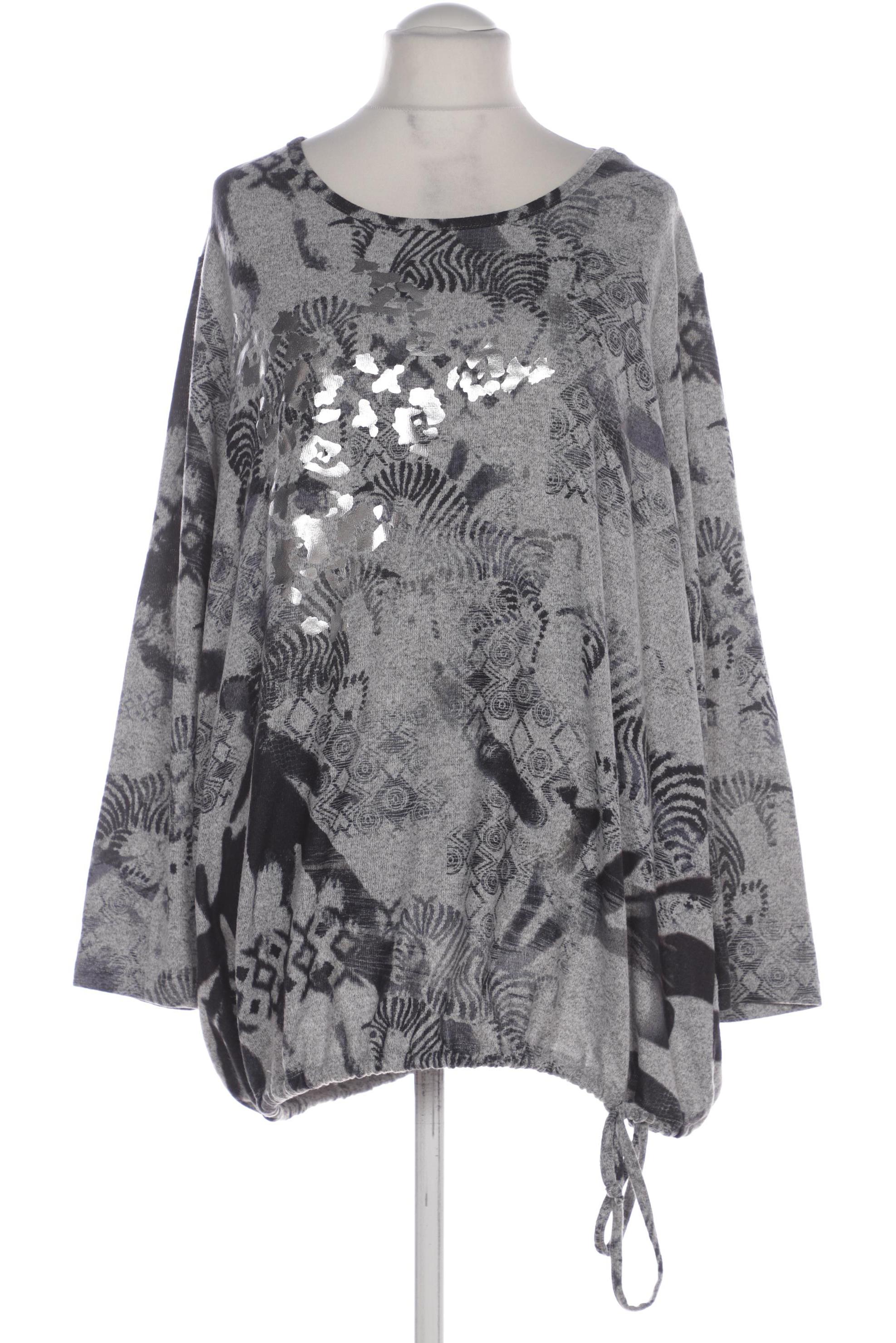 

Miamoda Damen Pullover, grau, Gr. 56