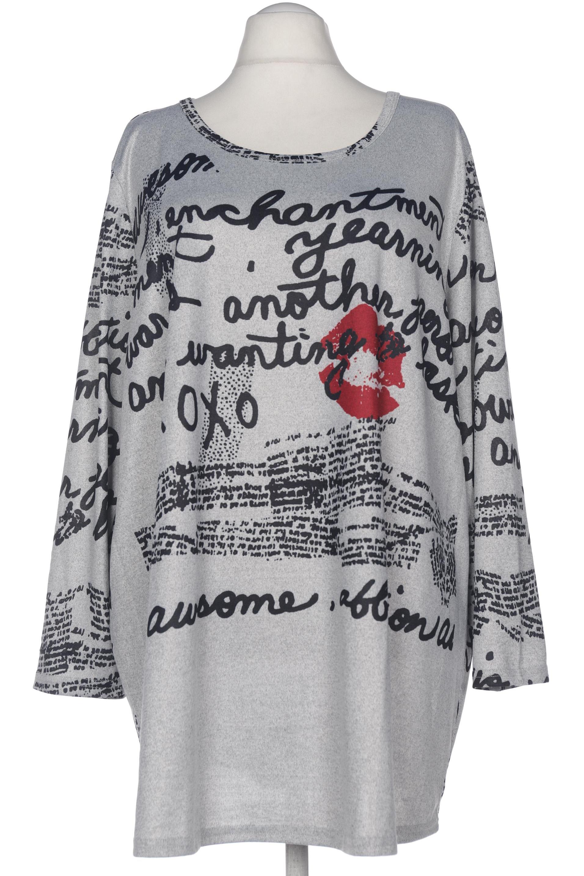 

Miamoda Damen Pullover, grau, Gr. 56