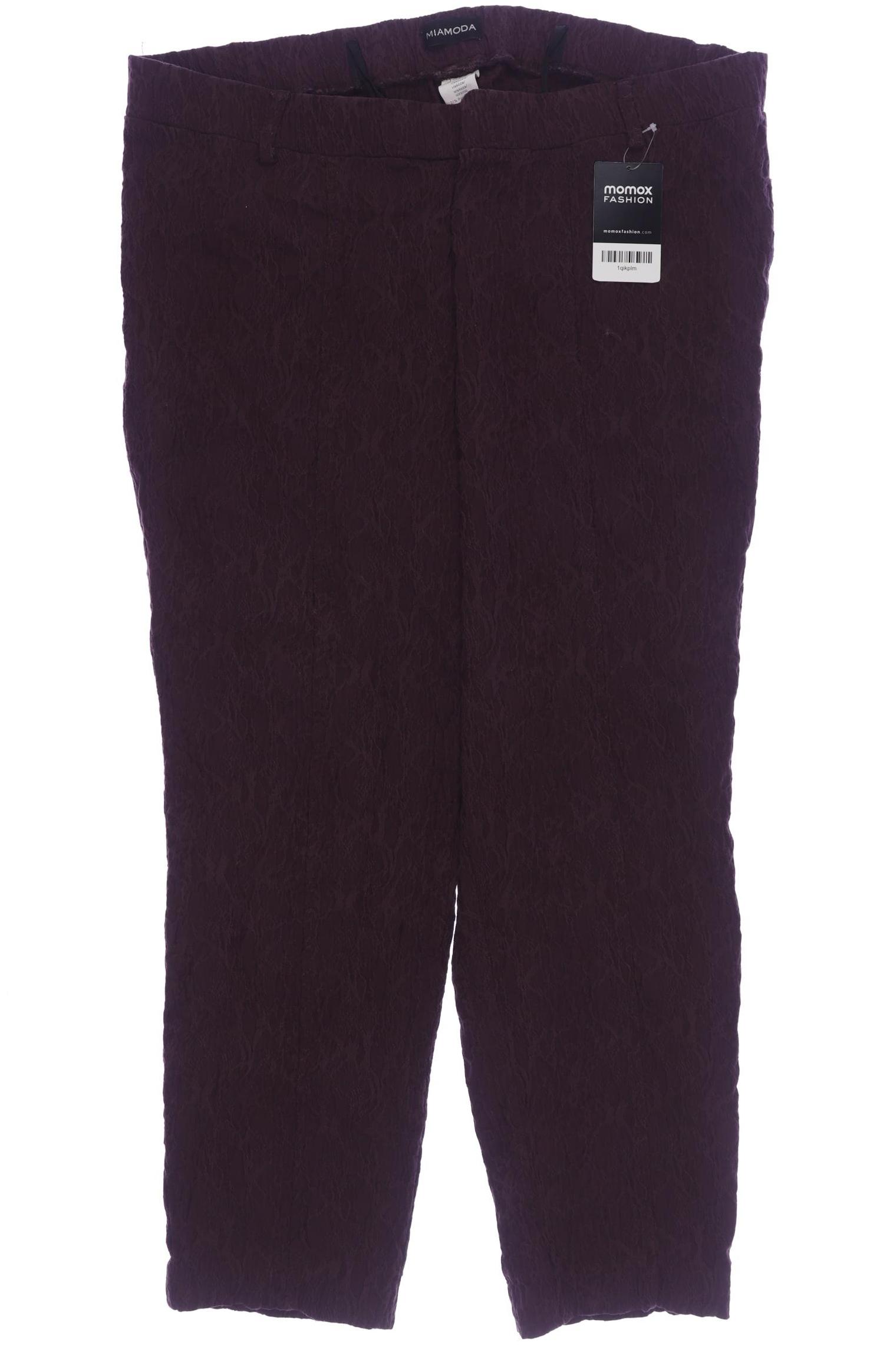 

Miamoda Damen Stoffhose, bordeaux, Gr. 50