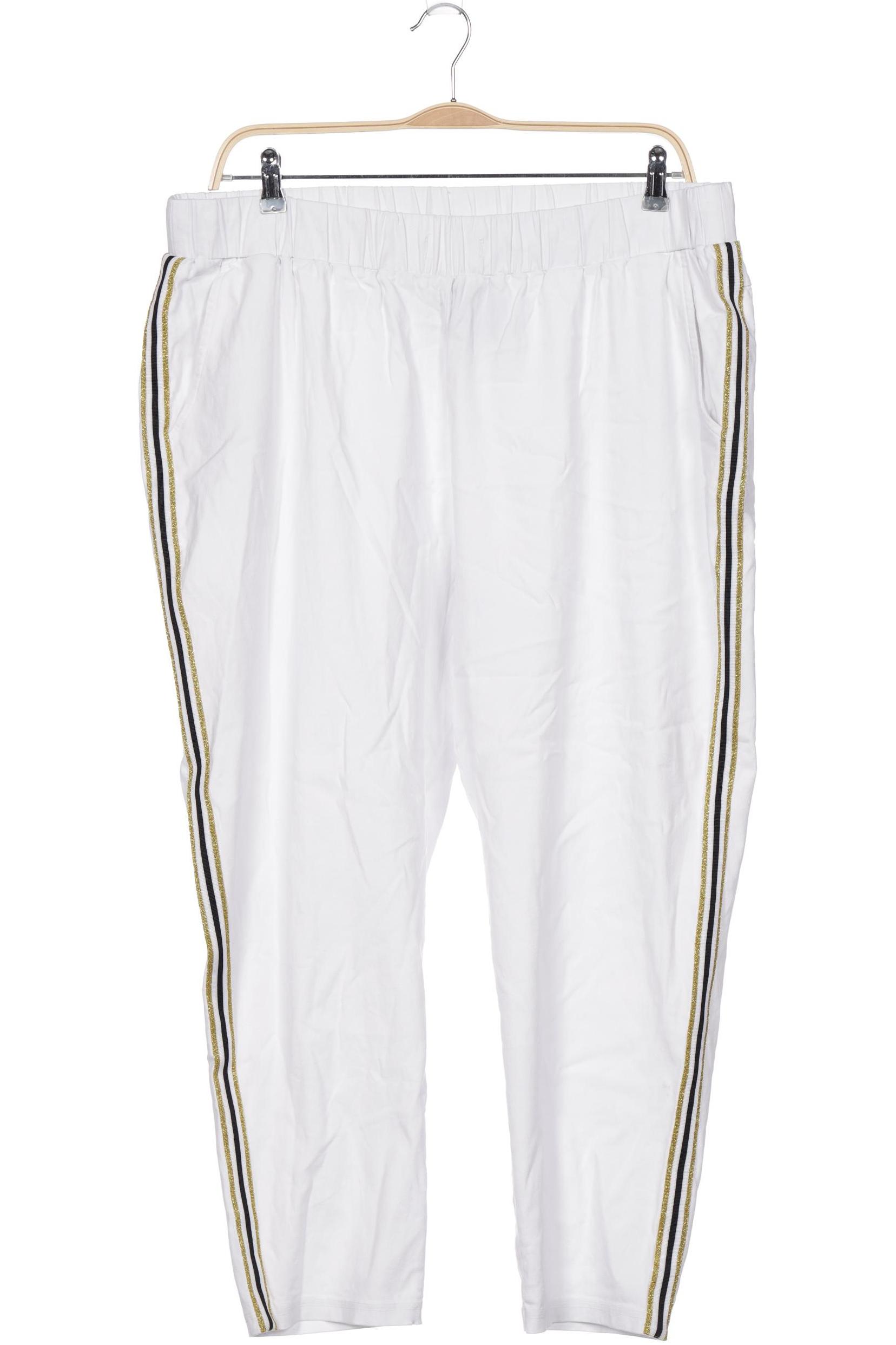 

MIAMODA Damen Stoffhose, weiß
