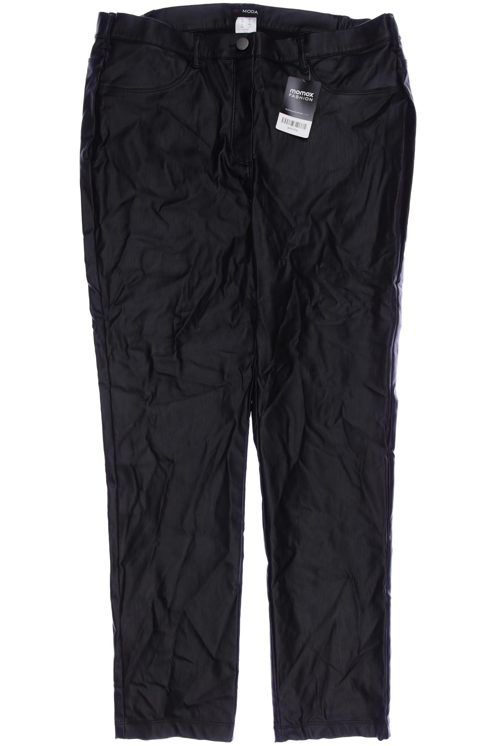 

Miamoda Damen Stoffhose, schwarz, Gr. 46
