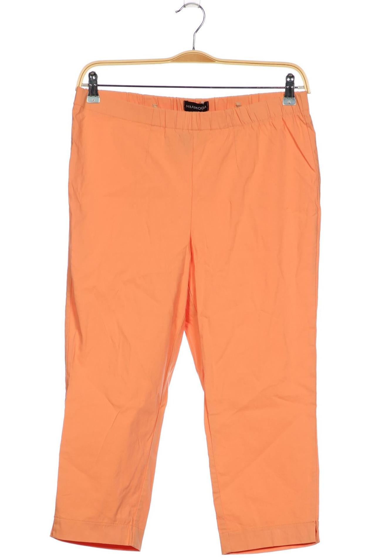 

Miamoda Damen Stoffhose, orange, Gr. 44