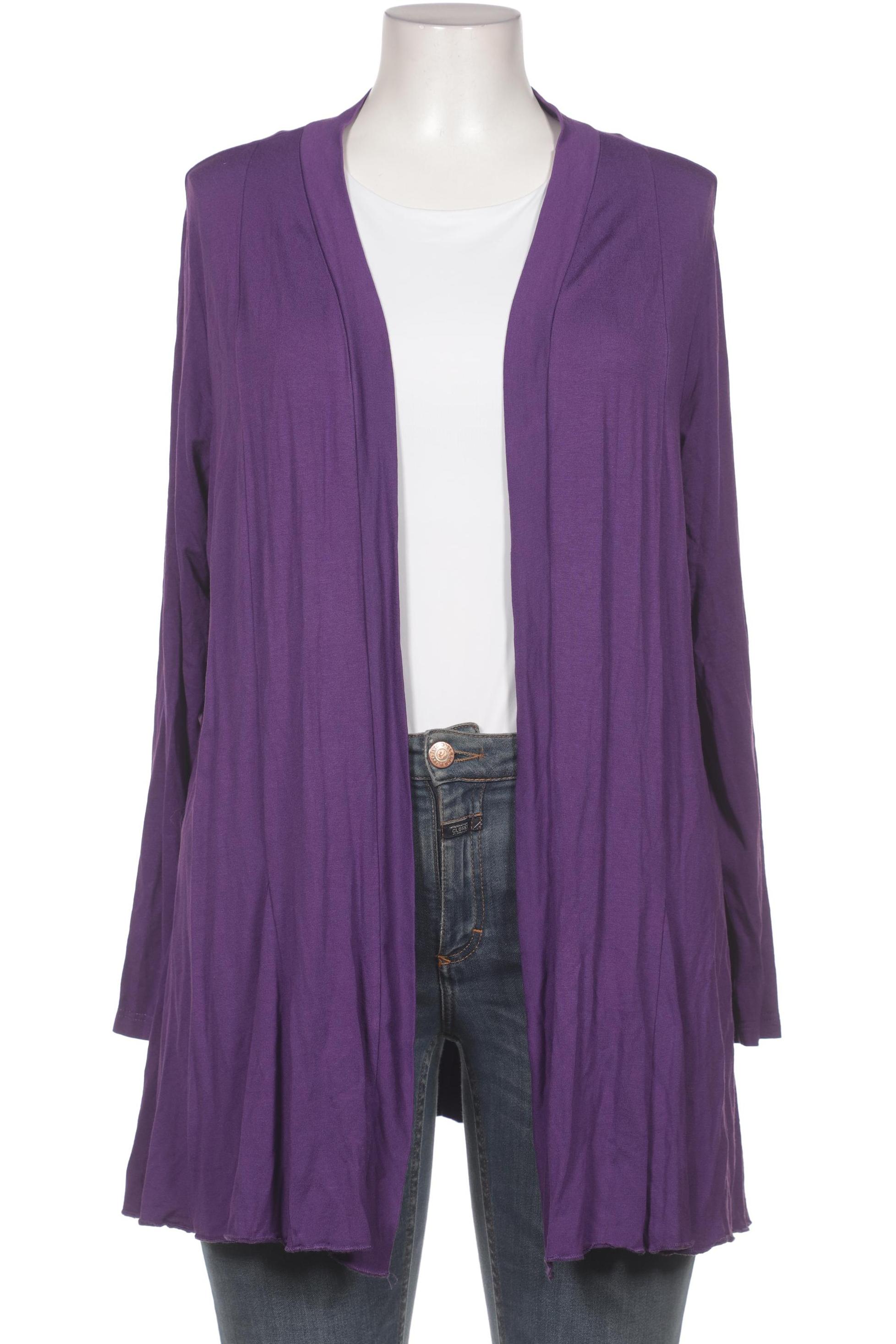 

Miamoda Damen Strickjacke, flieder, Gr. 44