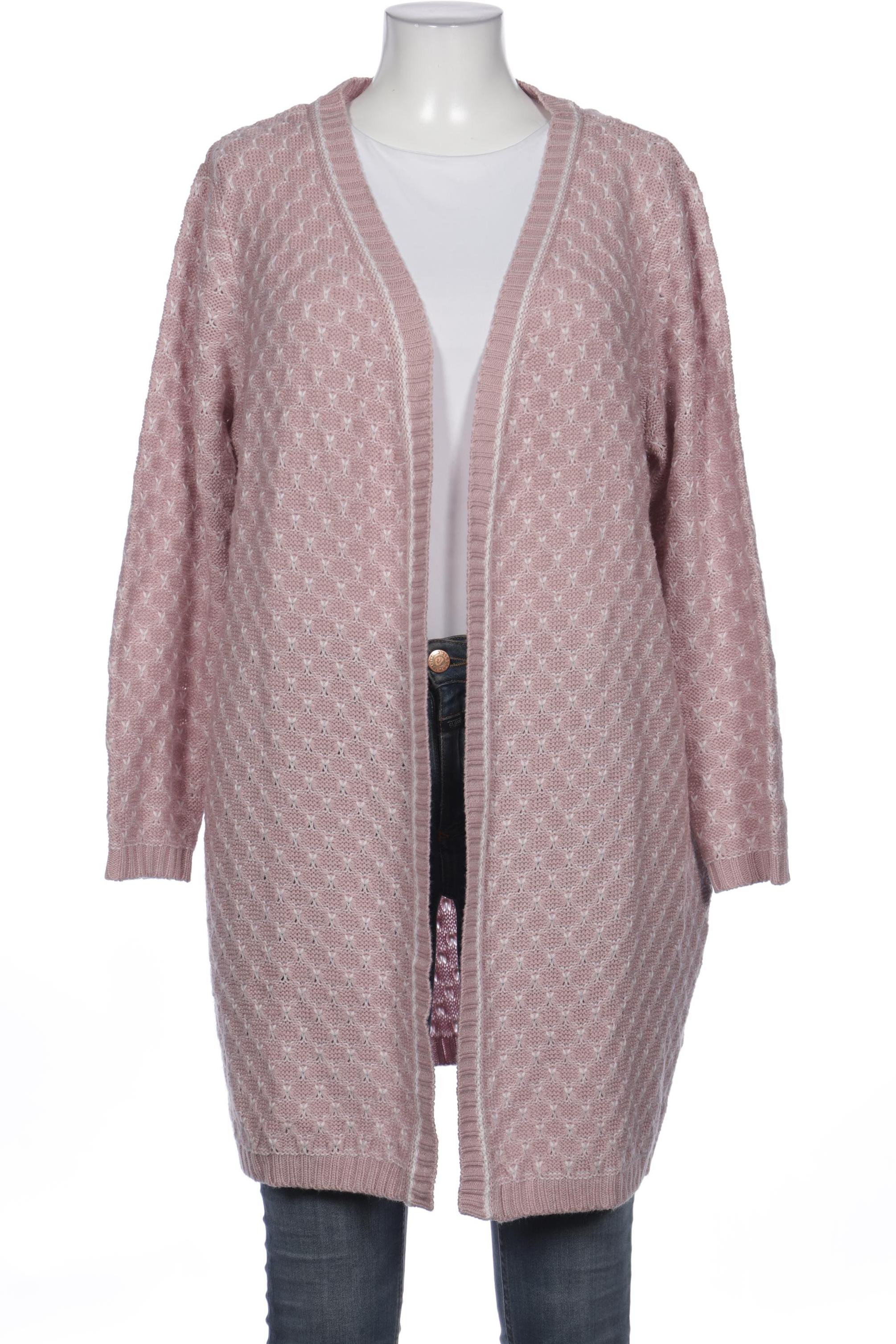 

Miamoda Damen Strickjacke, pink, Gr. 48