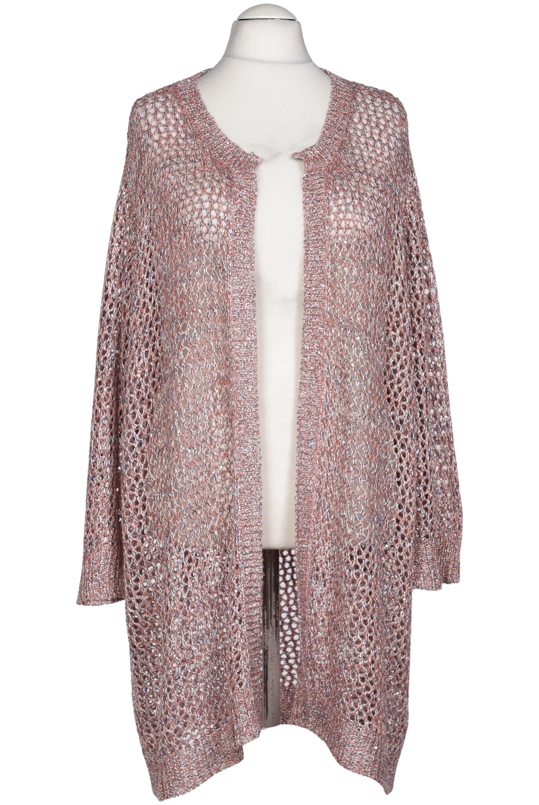 

Miamoda Damen Strickjacke, pink, Gr. 62