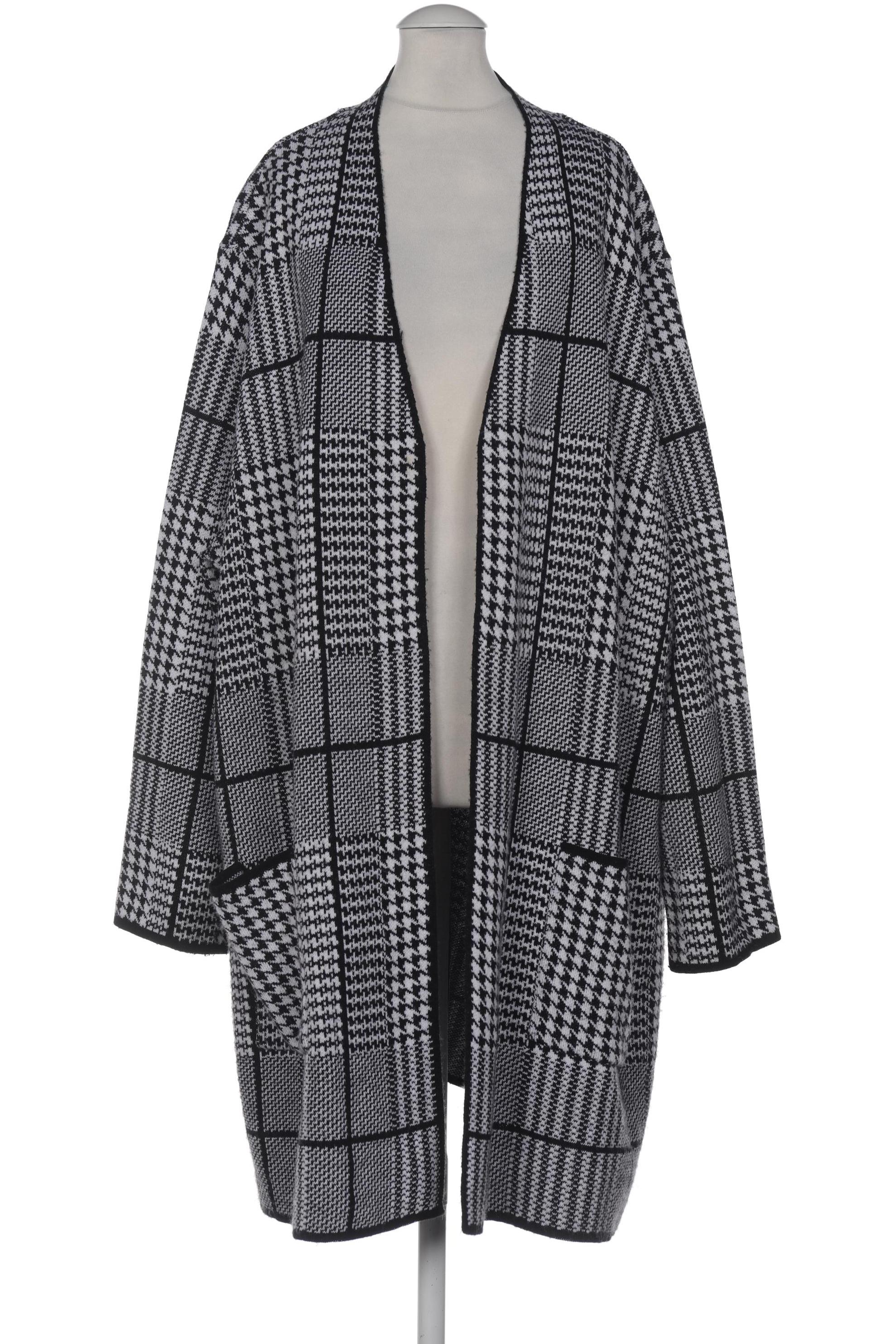 

Miamoda Damen Strickjacke, schwarz, Gr. 52