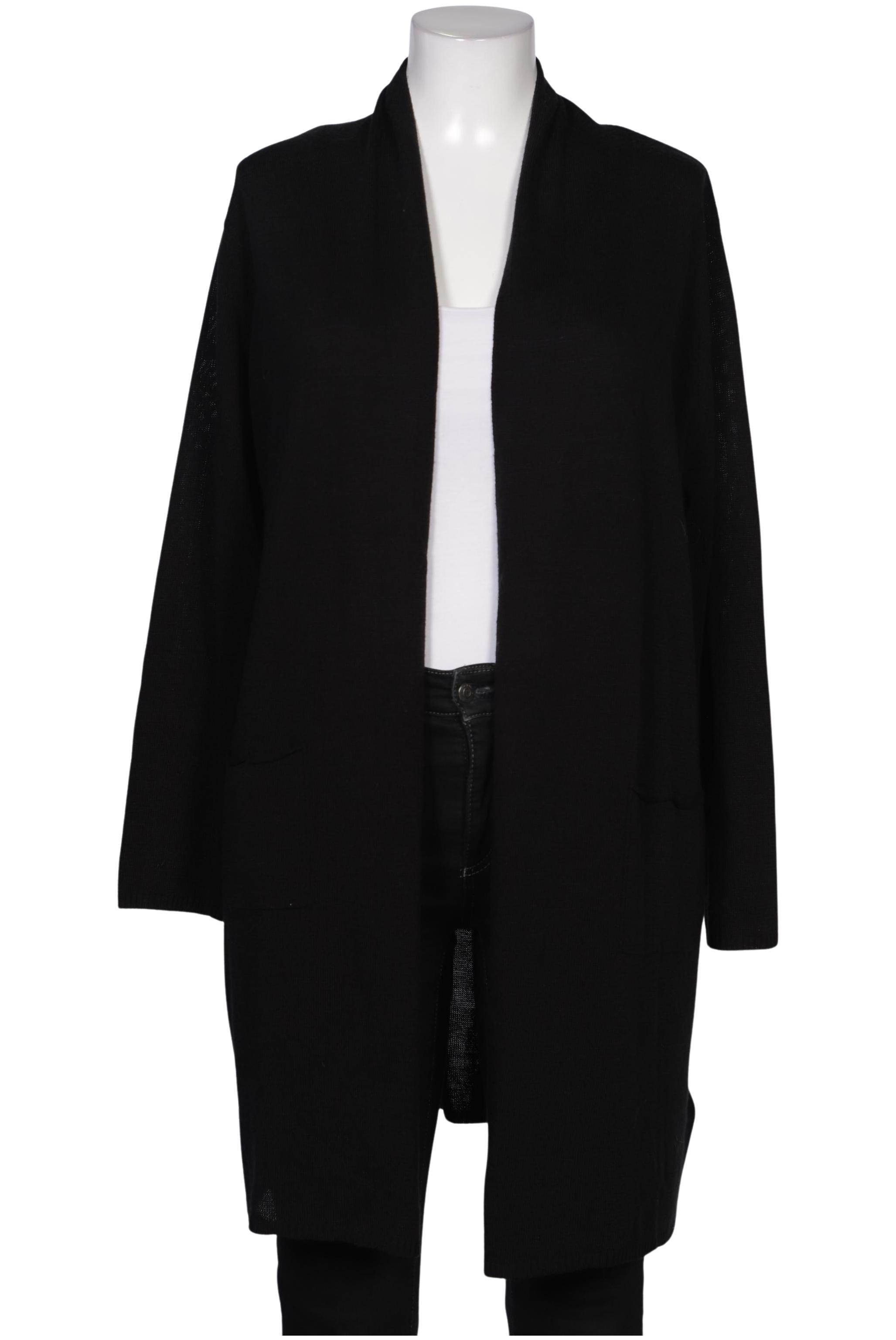 

Miamoda Damen Strickjacke, schwarz, Gr. 48