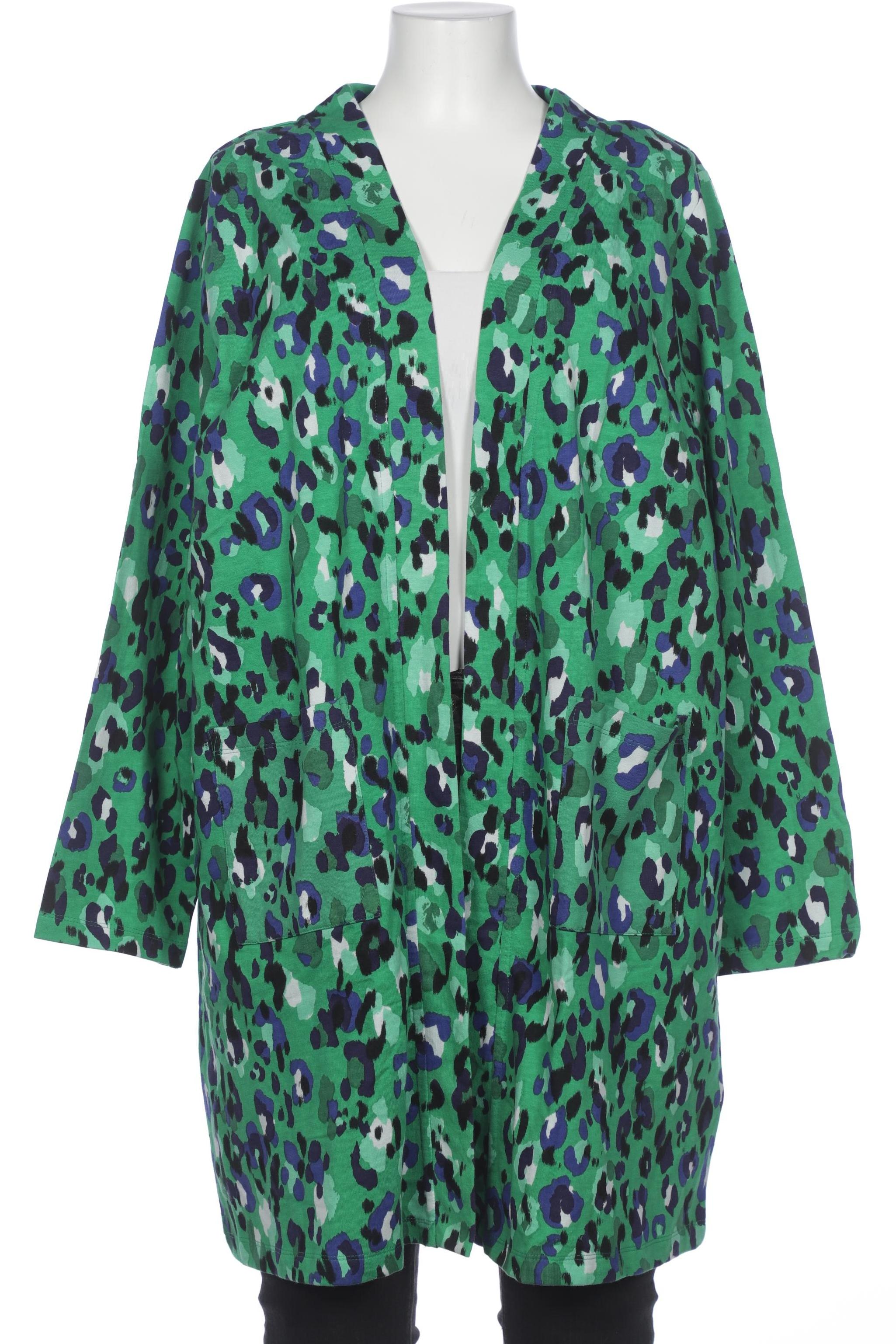 

Miamoda Damen Strickjacke, grün, Gr. 50