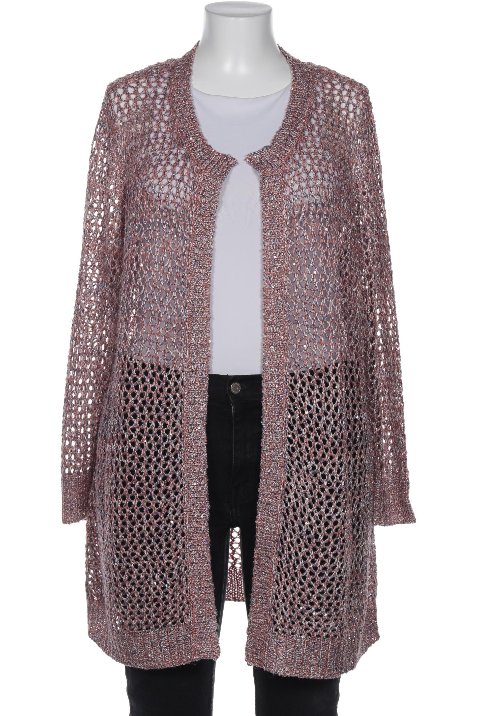 

Miamoda Damen Strickjacke, pink, Gr. 50