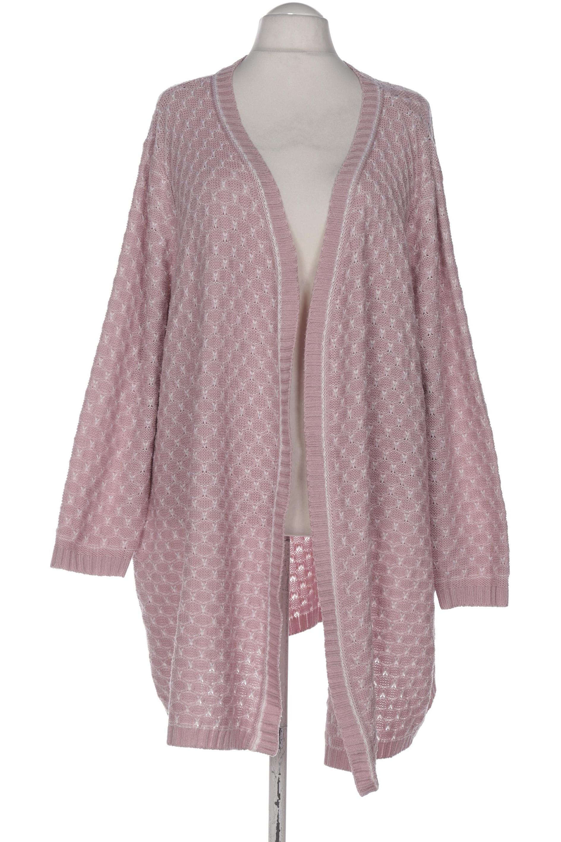 

Miamoda Damen Strickjacke, pink, Gr. 52