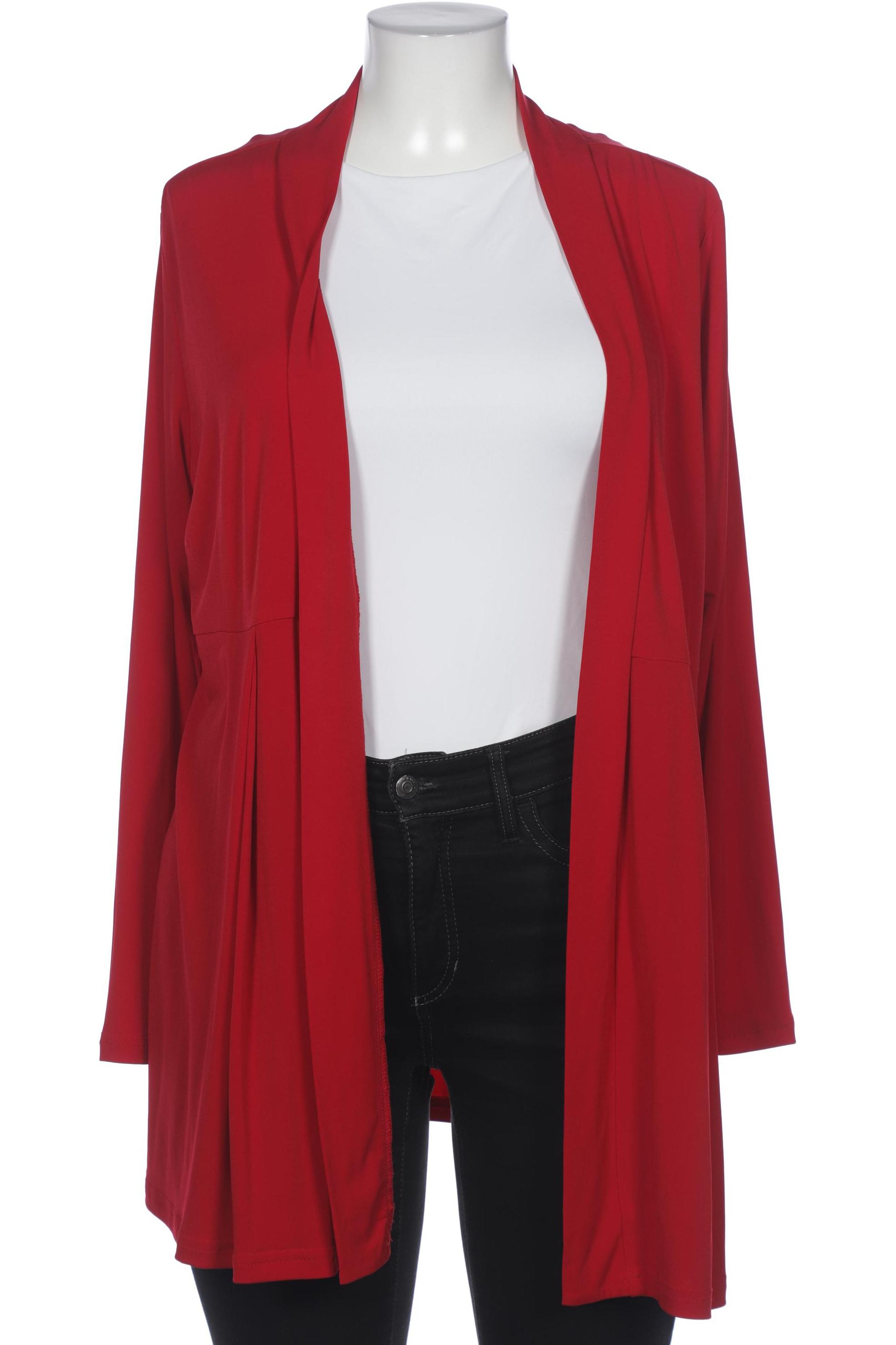 

Miamoda Damen Strickjacke, rot, Gr. 44