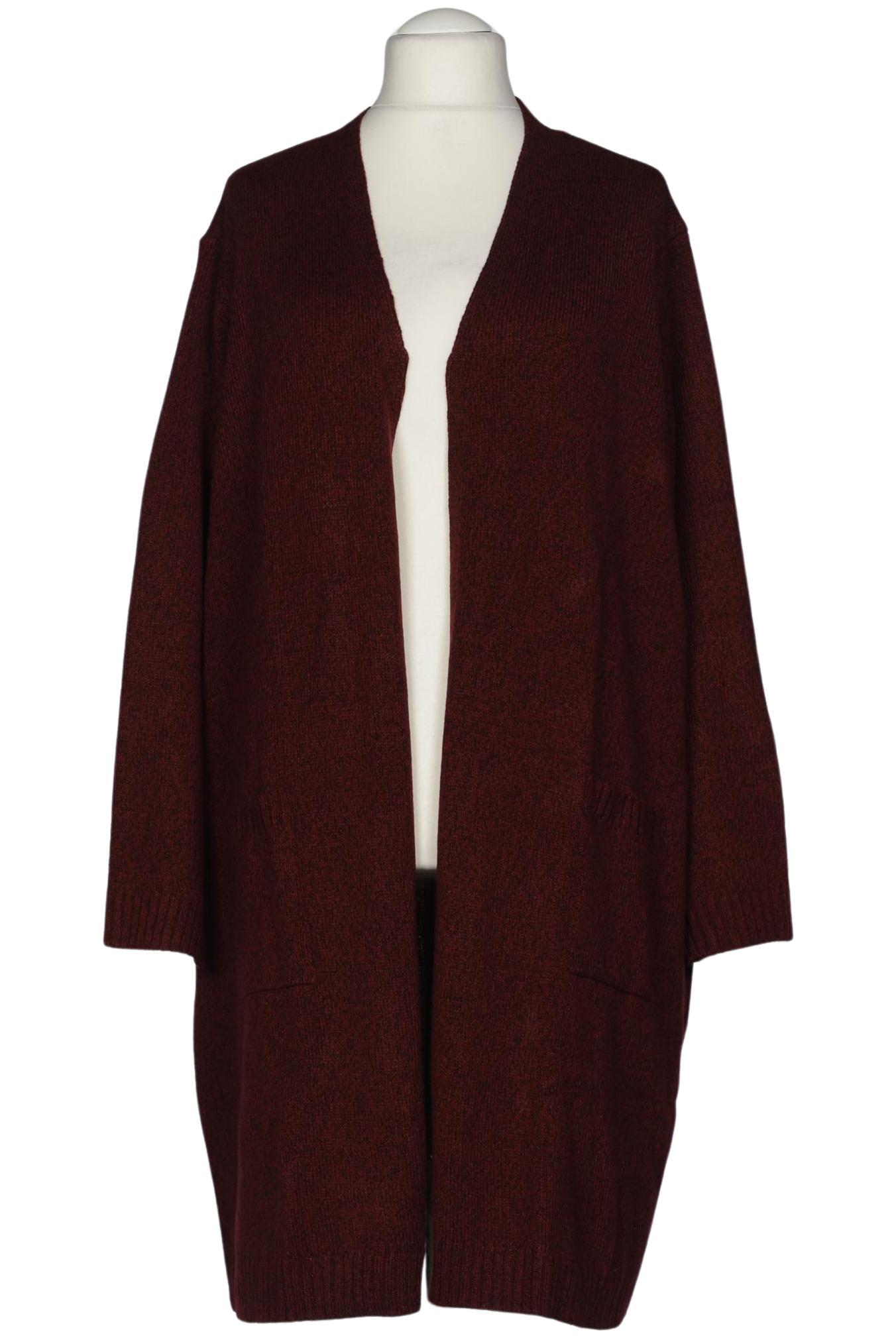 

Miamoda Damen Strickjacke, bordeaux, Gr. 60