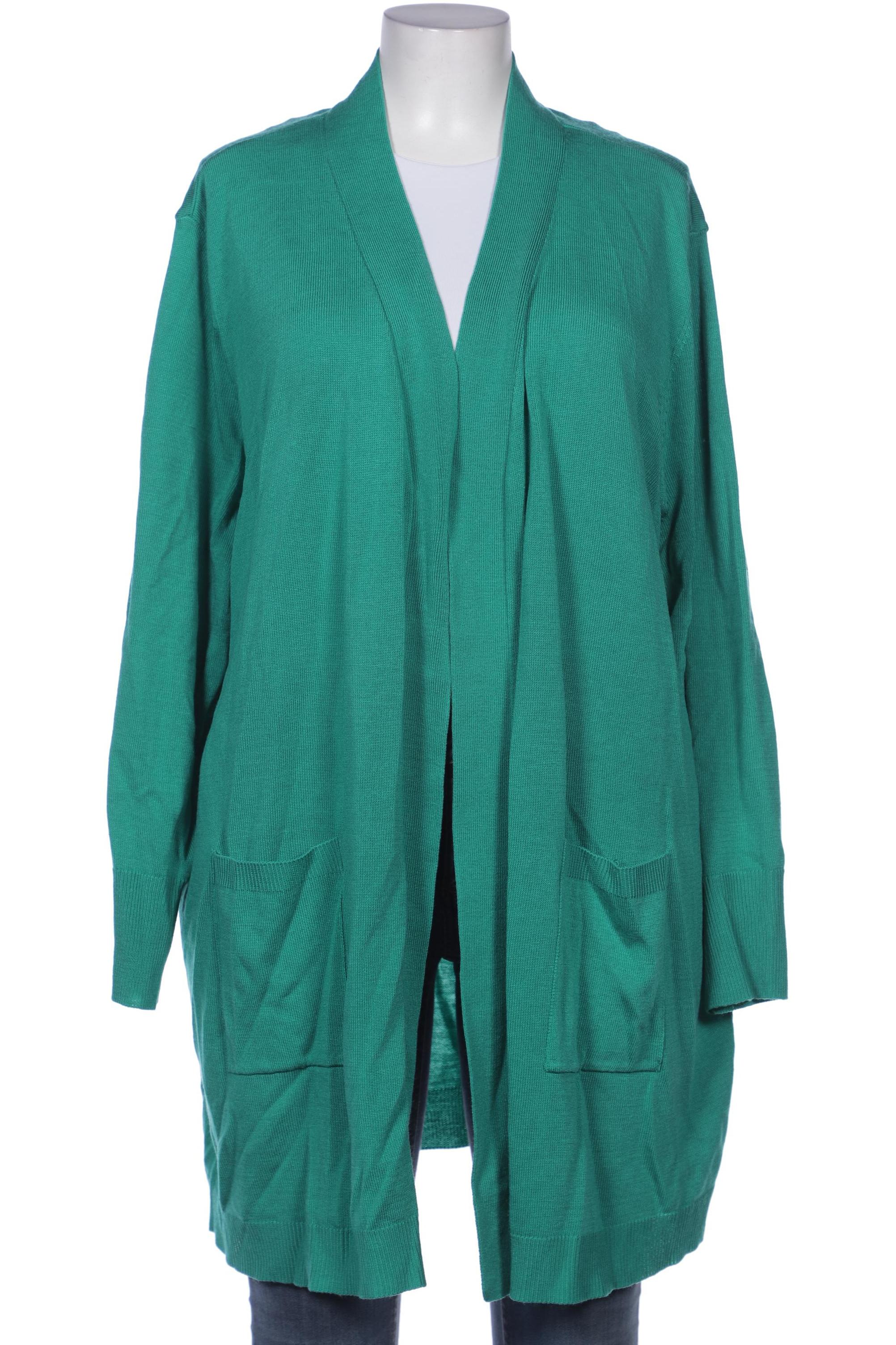 

Miamoda Damen Strickjacke, grün, Gr. 44