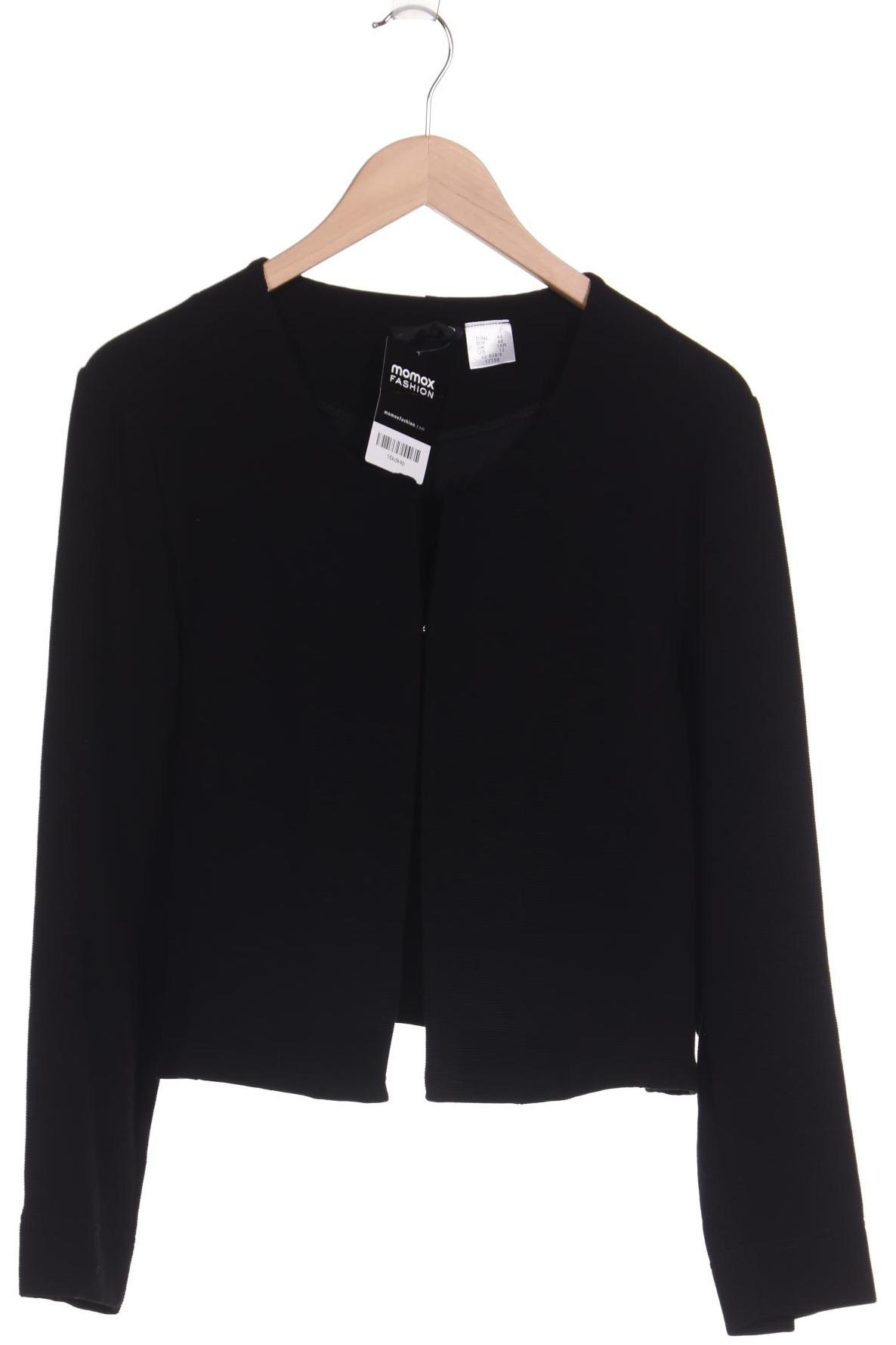 

Miamoda Damen Strickjacke, schwarz, Gr. 44