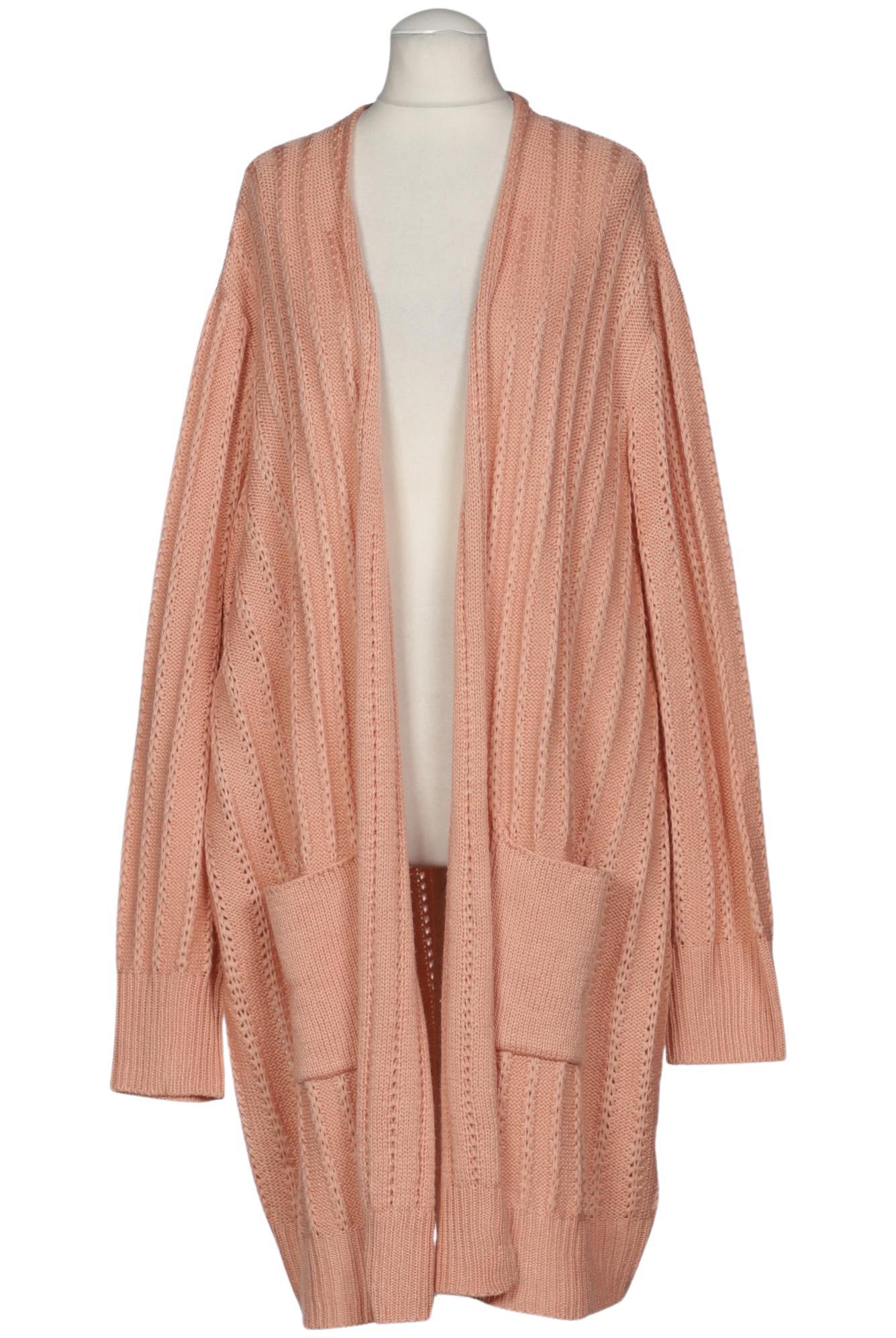 

Miamoda Damen Strickjacke, pink, Gr. 56