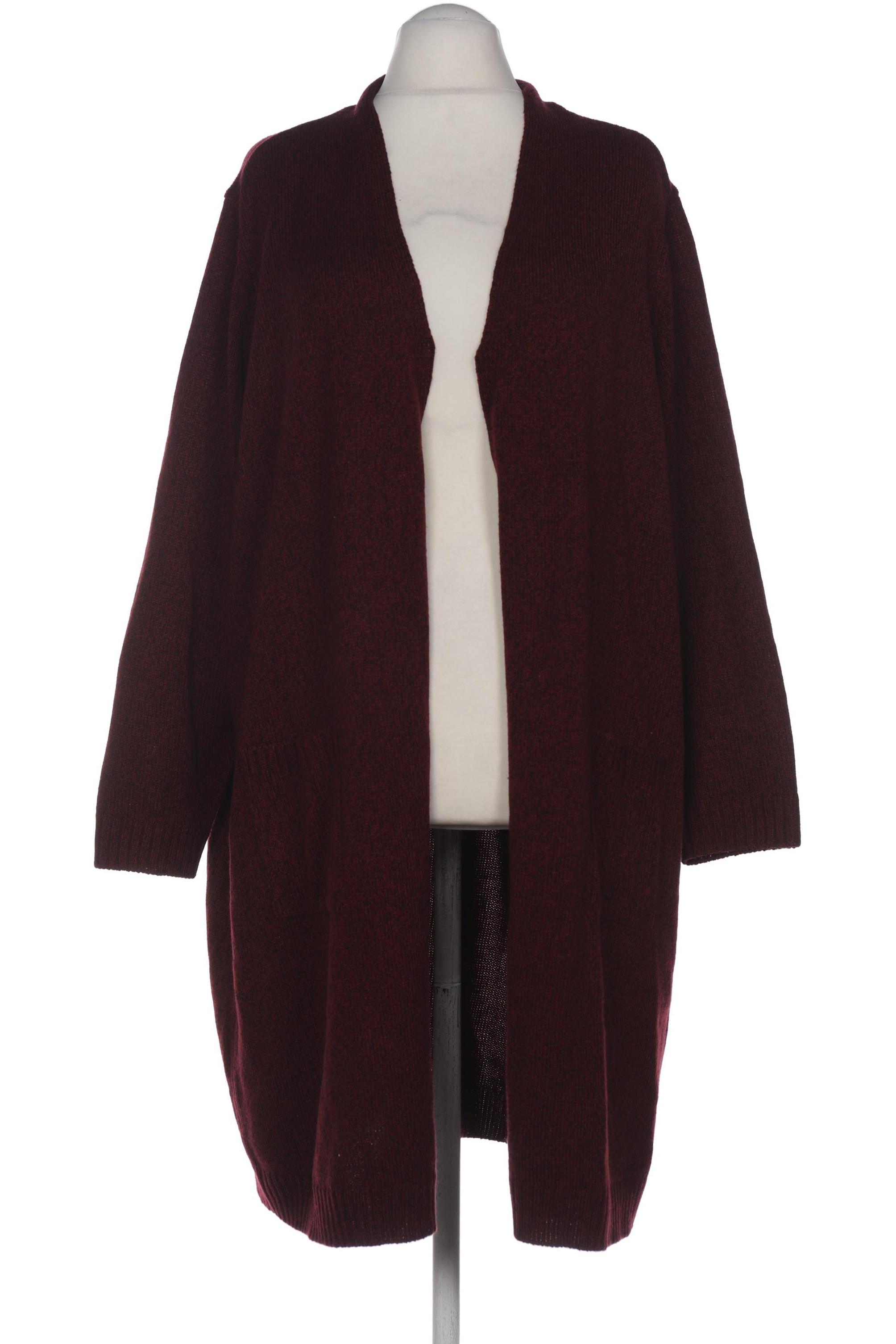 

Miamoda Damen Strickjacke, bordeaux, Gr. 58