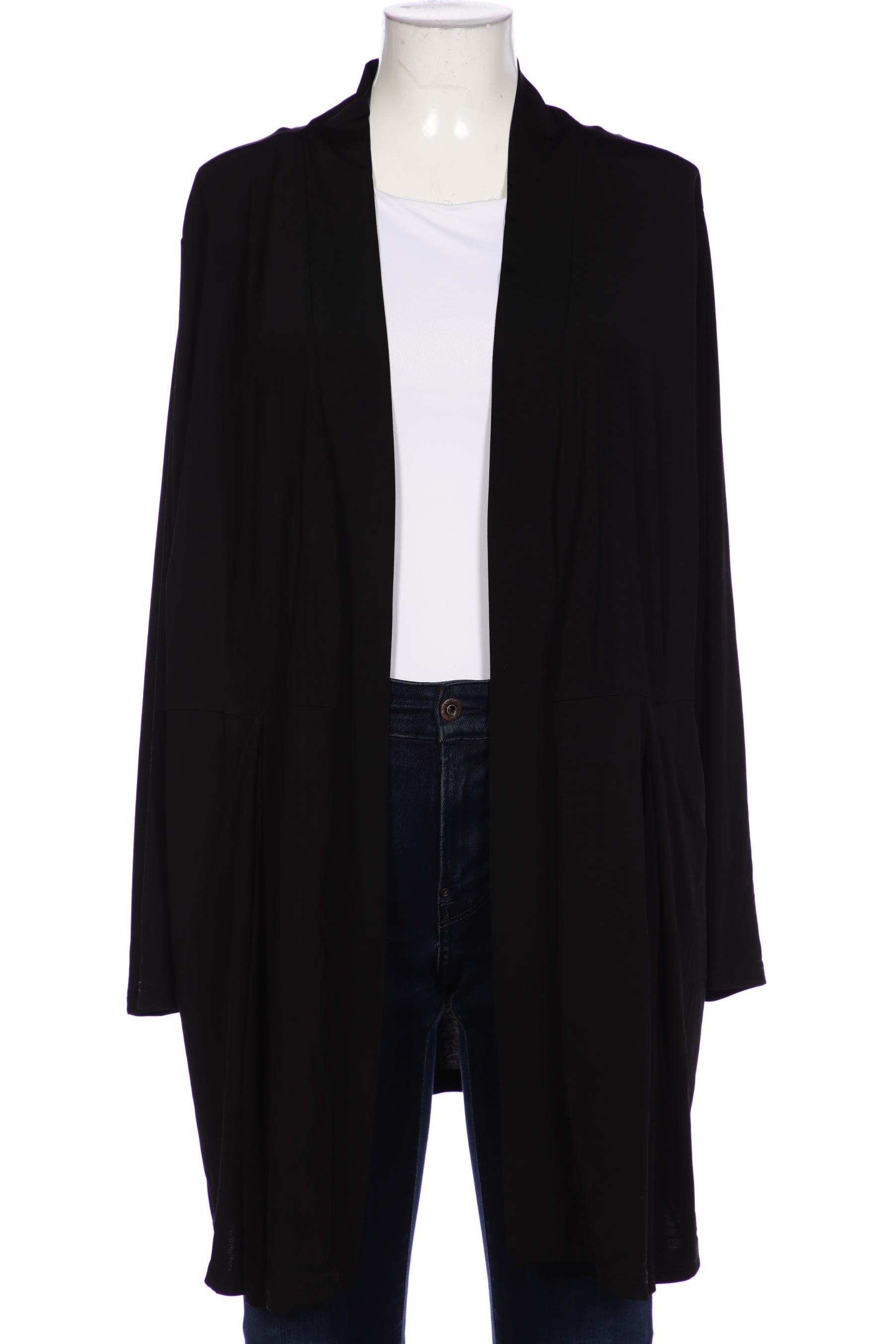 

Miamoda Damen Strickjacke, schwarz, Gr. 46