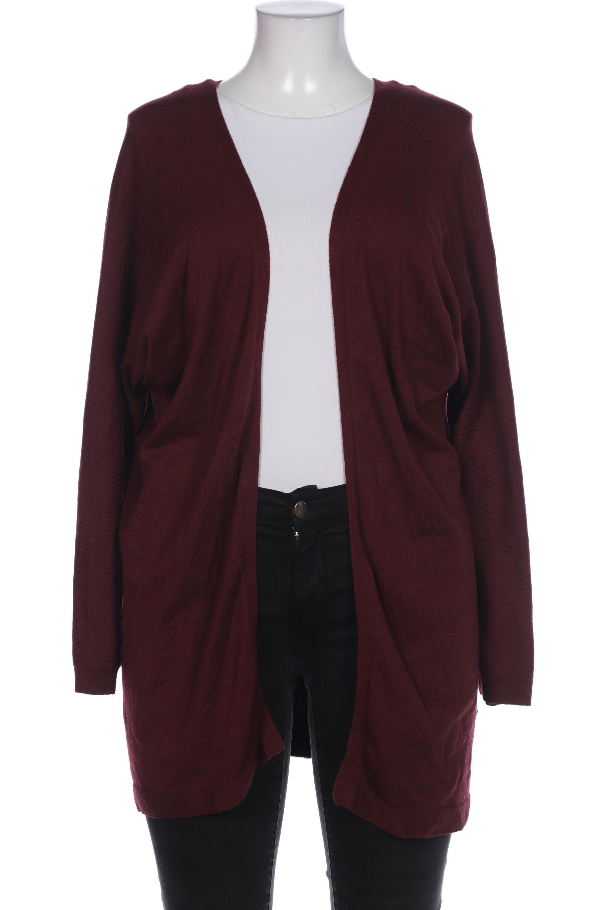 

Miamoda Damen Strickjacke, bordeaux, Gr. 44