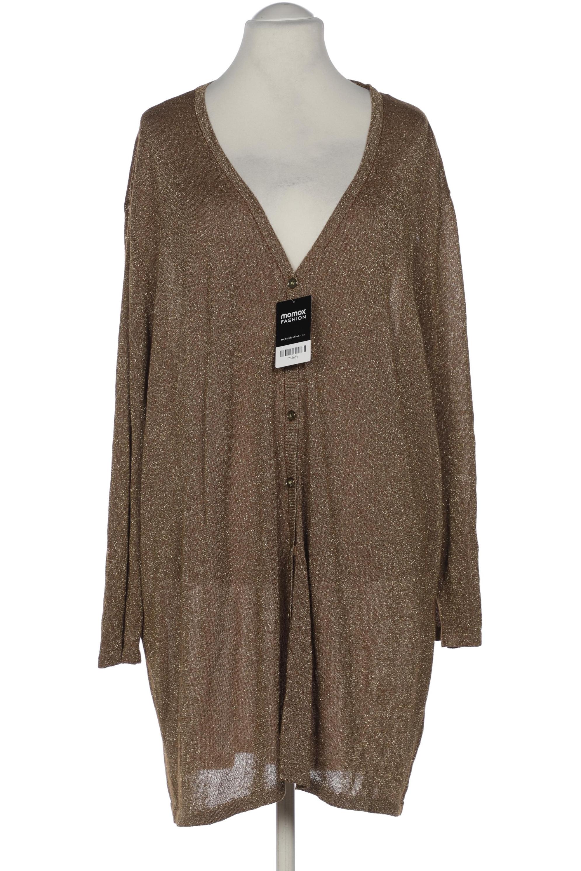 

Miamoda Damen Strickjacke, beige, Gr. 58