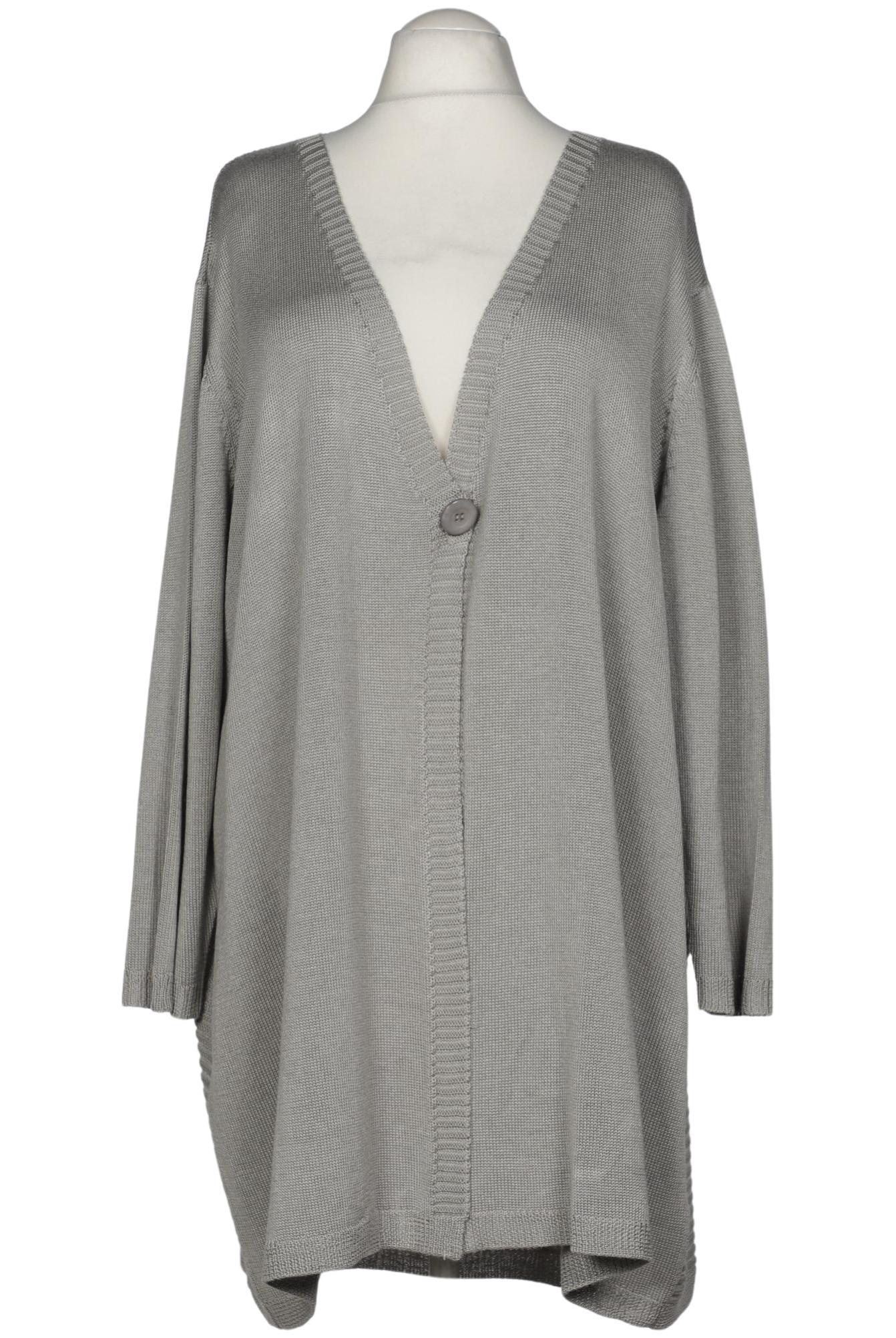 

Miamoda Damen Strickjacke, grau, Gr. 62