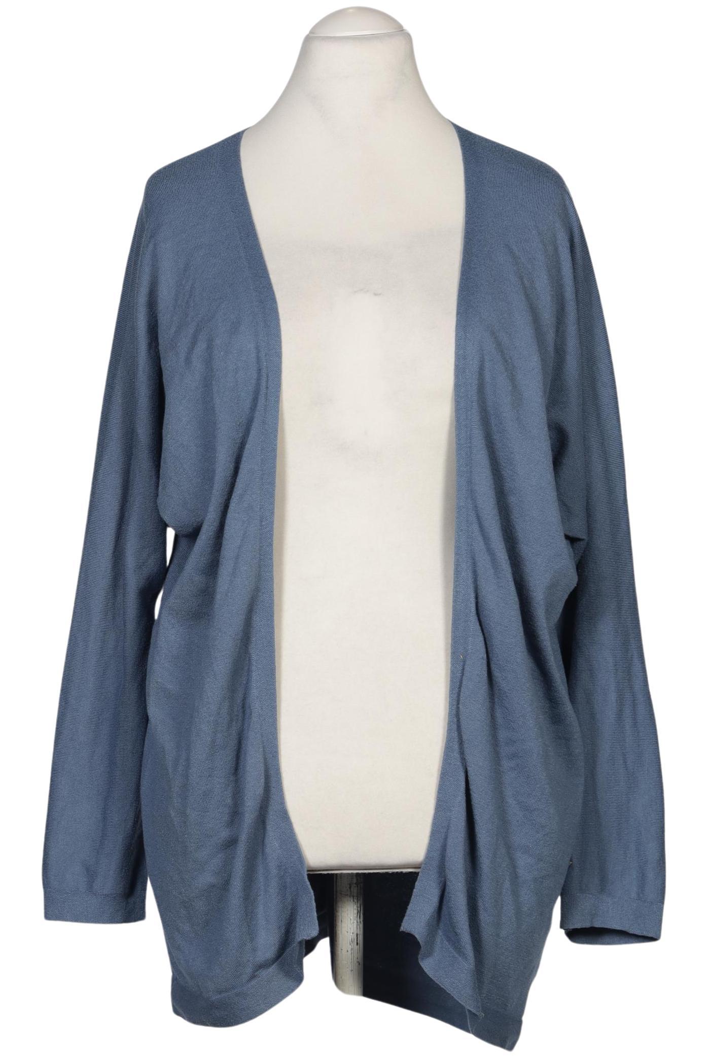 

Miamoda Damen Strickjacke, blau, Gr. 44