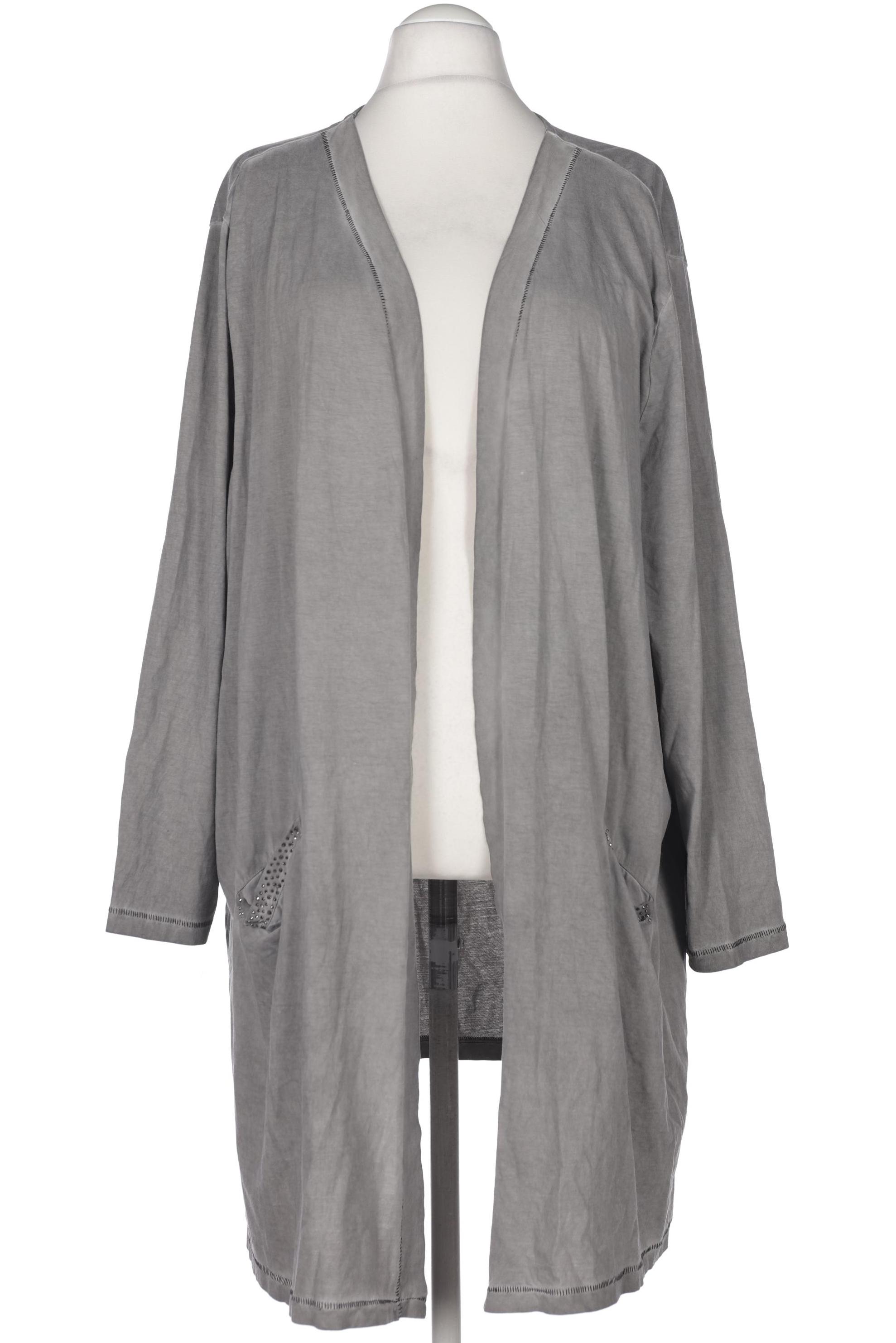 

Miamoda Damen Strickjacke, grau, Gr. 62