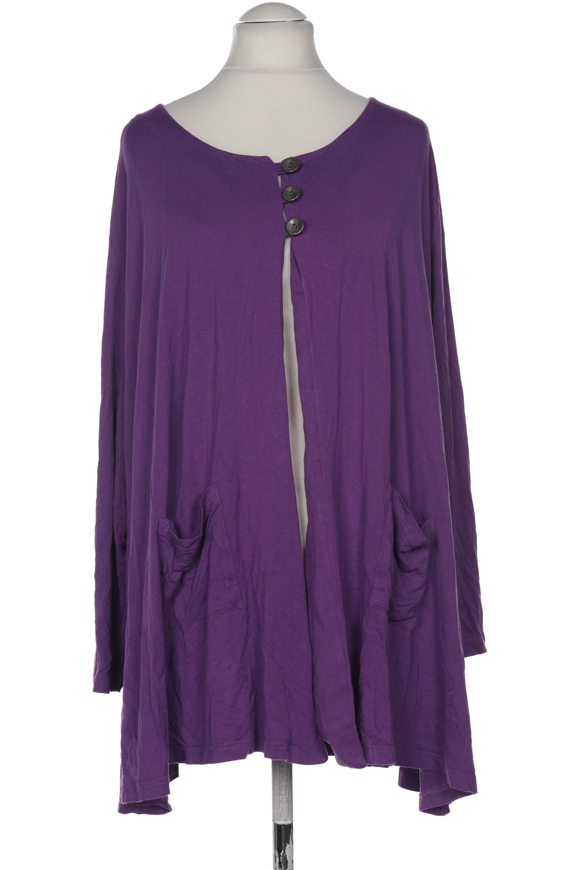 

Miamoda Damen Strickjacke, flieder, Gr. 52