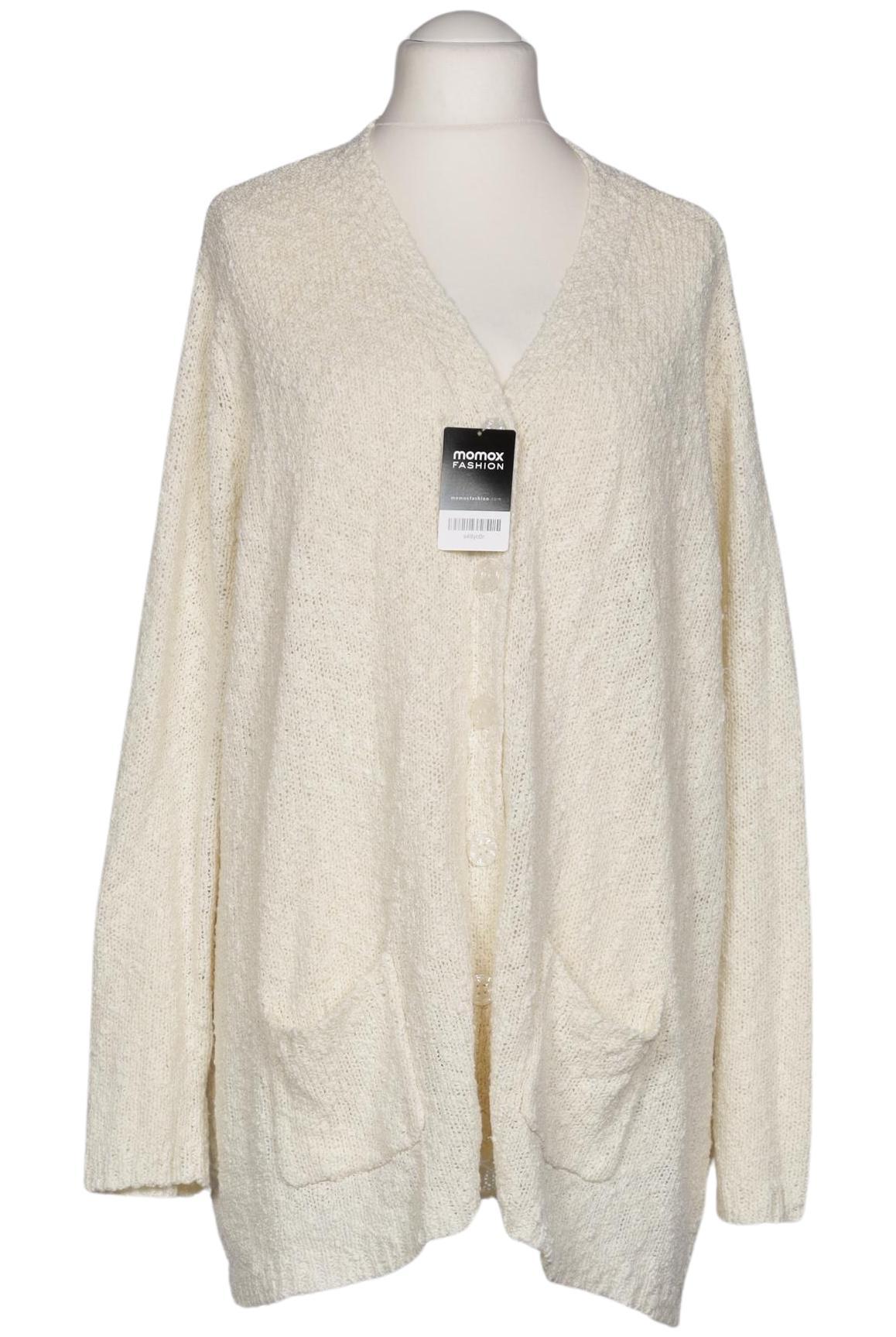 

Miamoda Damen Strickjacke, cremeweiß, Gr. 58