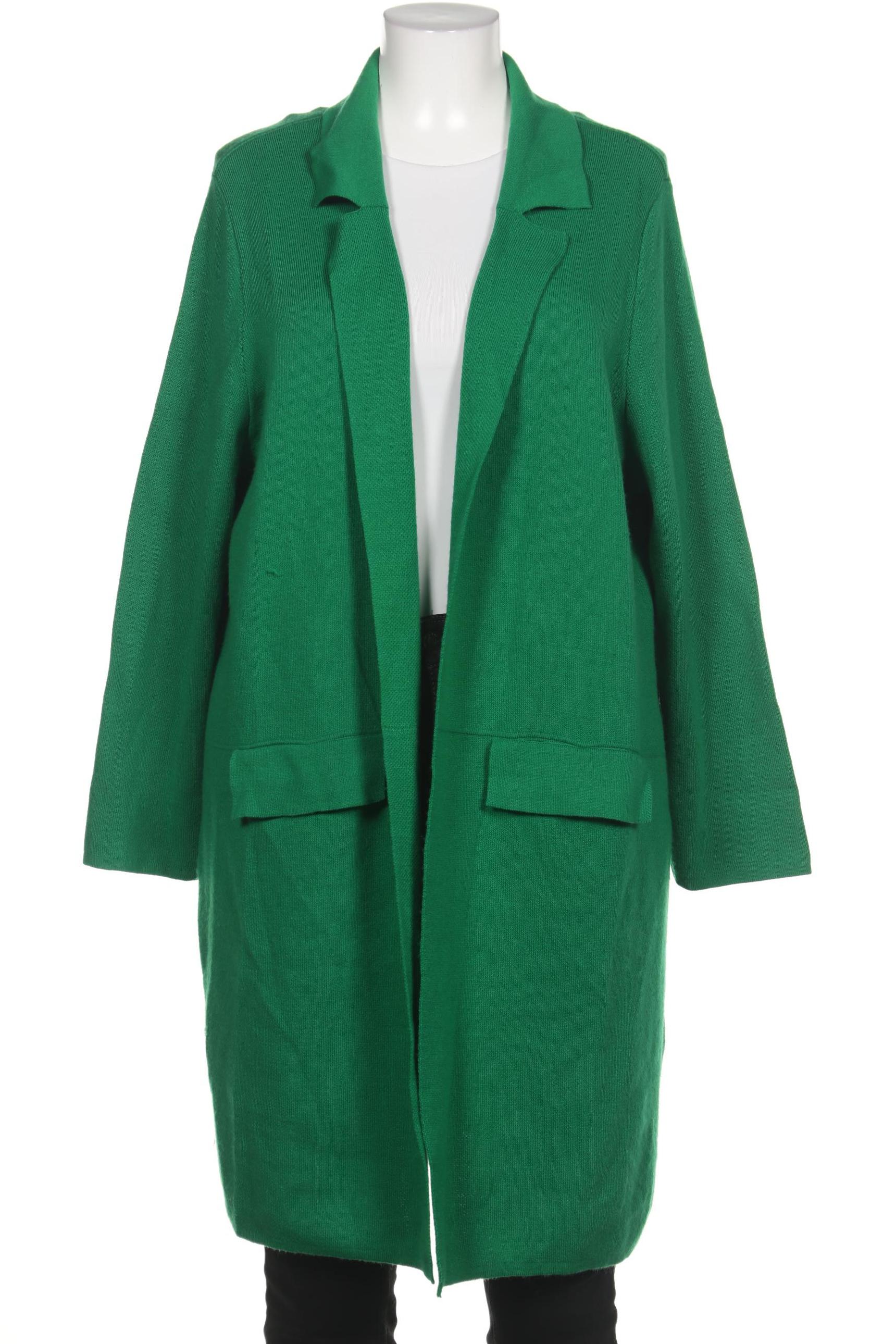 

Miamoda Damen Strickjacke, grün, Gr. 48
