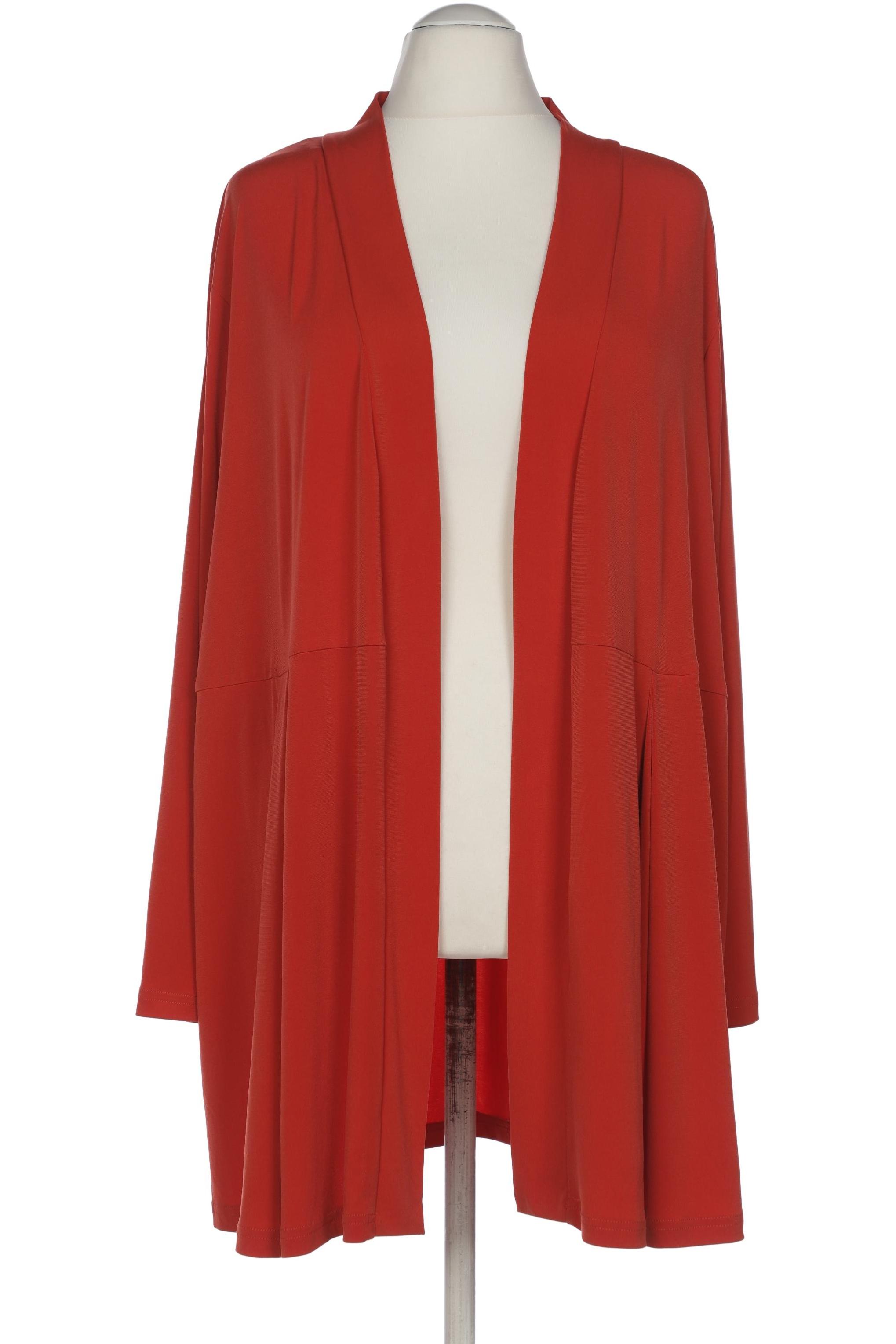

Miamoda Damen Strickjacke, rot, Gr. 56