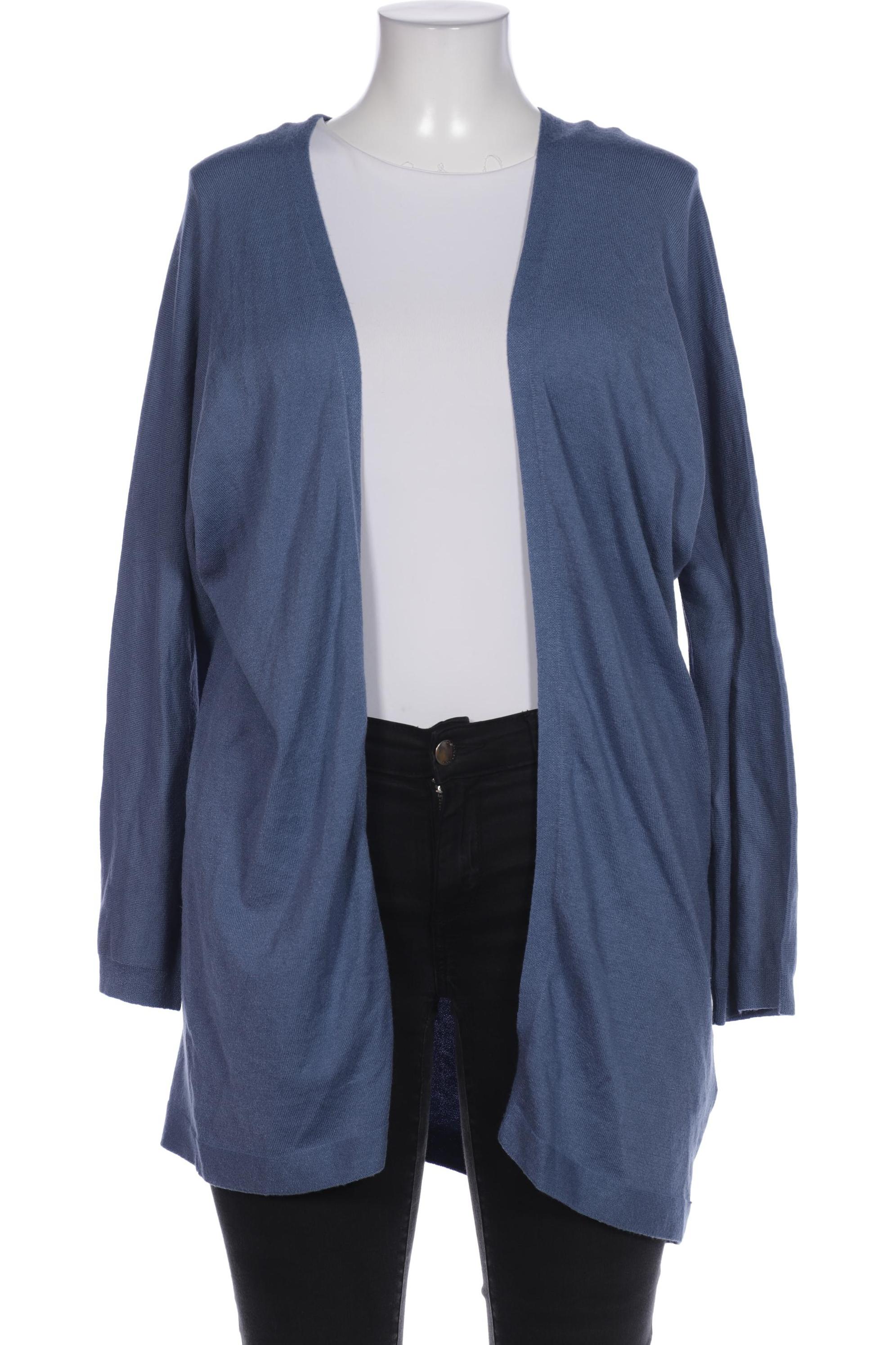

Miamoda Damen Strickjacke, blau, Gr. 44