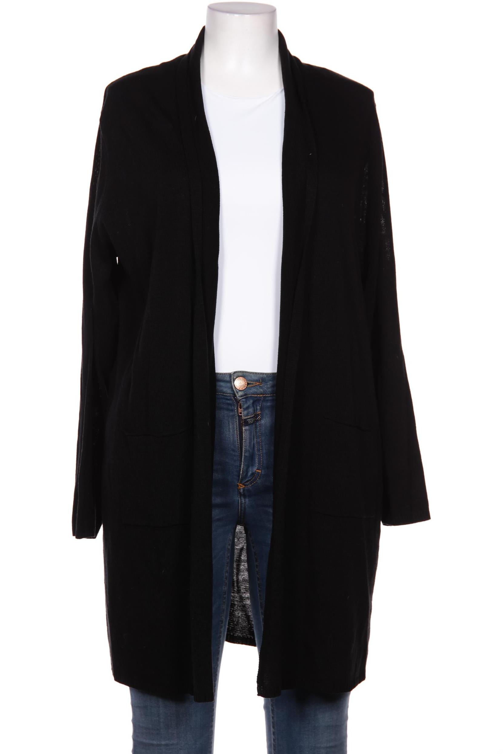 

Miamoda Damen Strickjacke, schwarz, Gr. 46