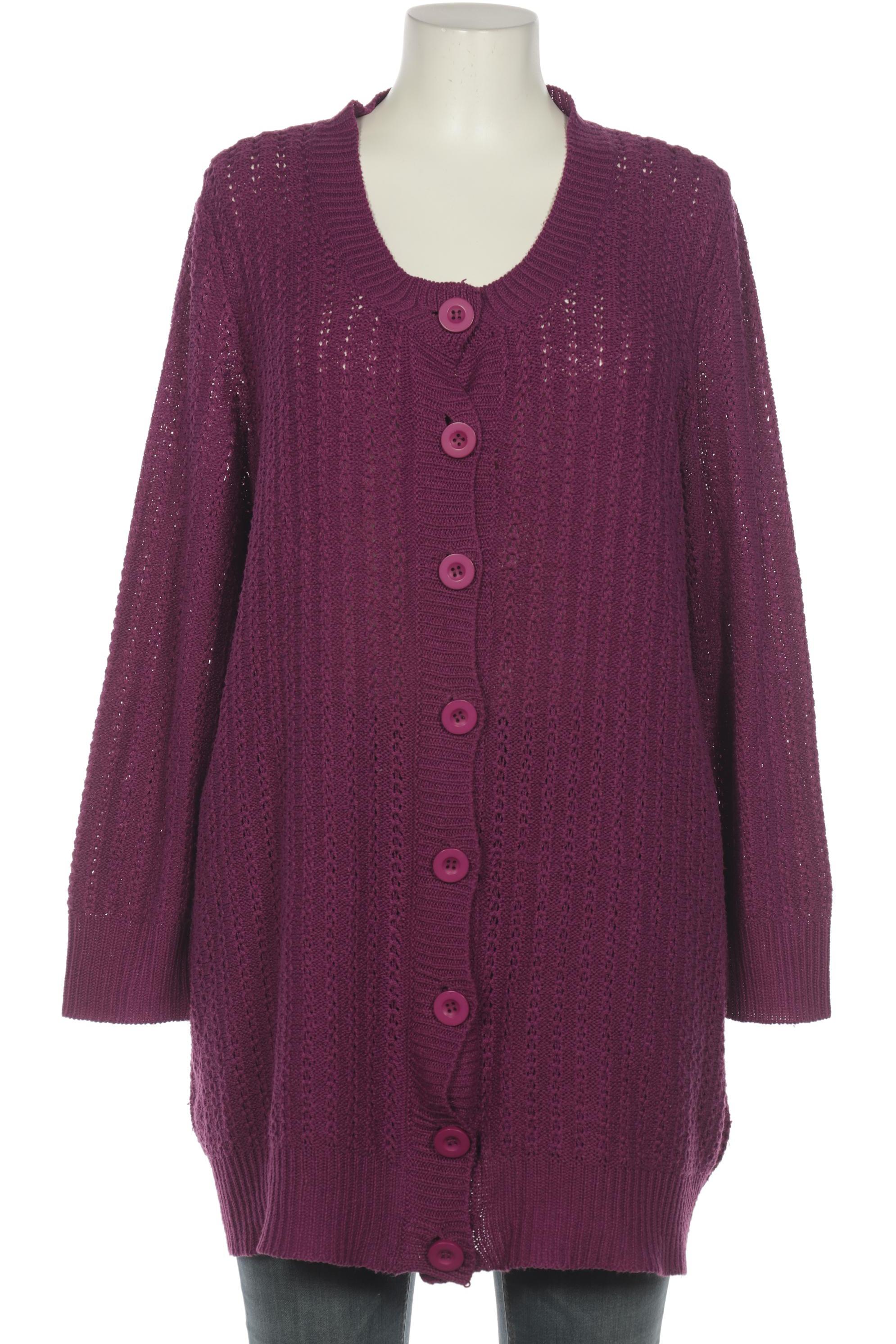 

Miamoda Damen Strickjacke, flieder, Gr. 48