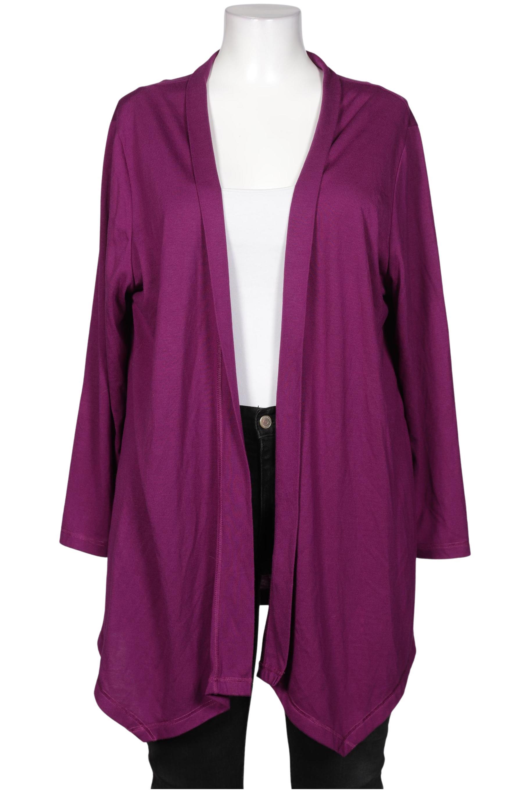 

Miamoda Damen Strickjacke, flieder, Gr. 52