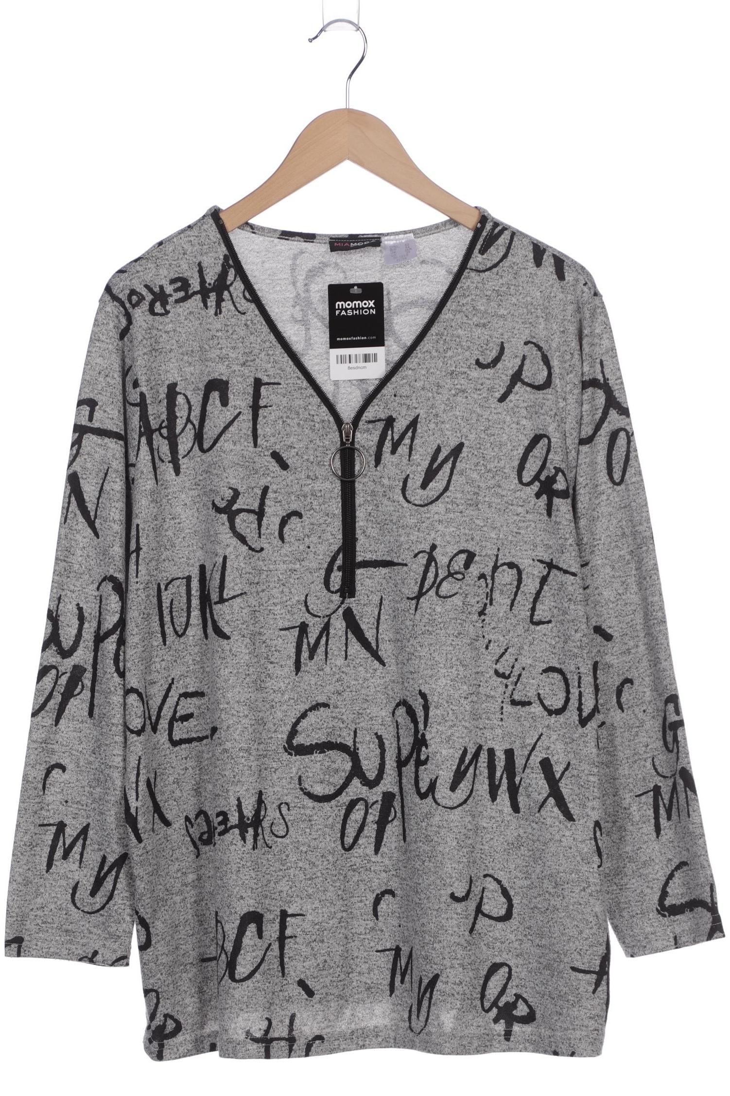 

Miamoda Damen Sweatshirt, grau, Gr. 52