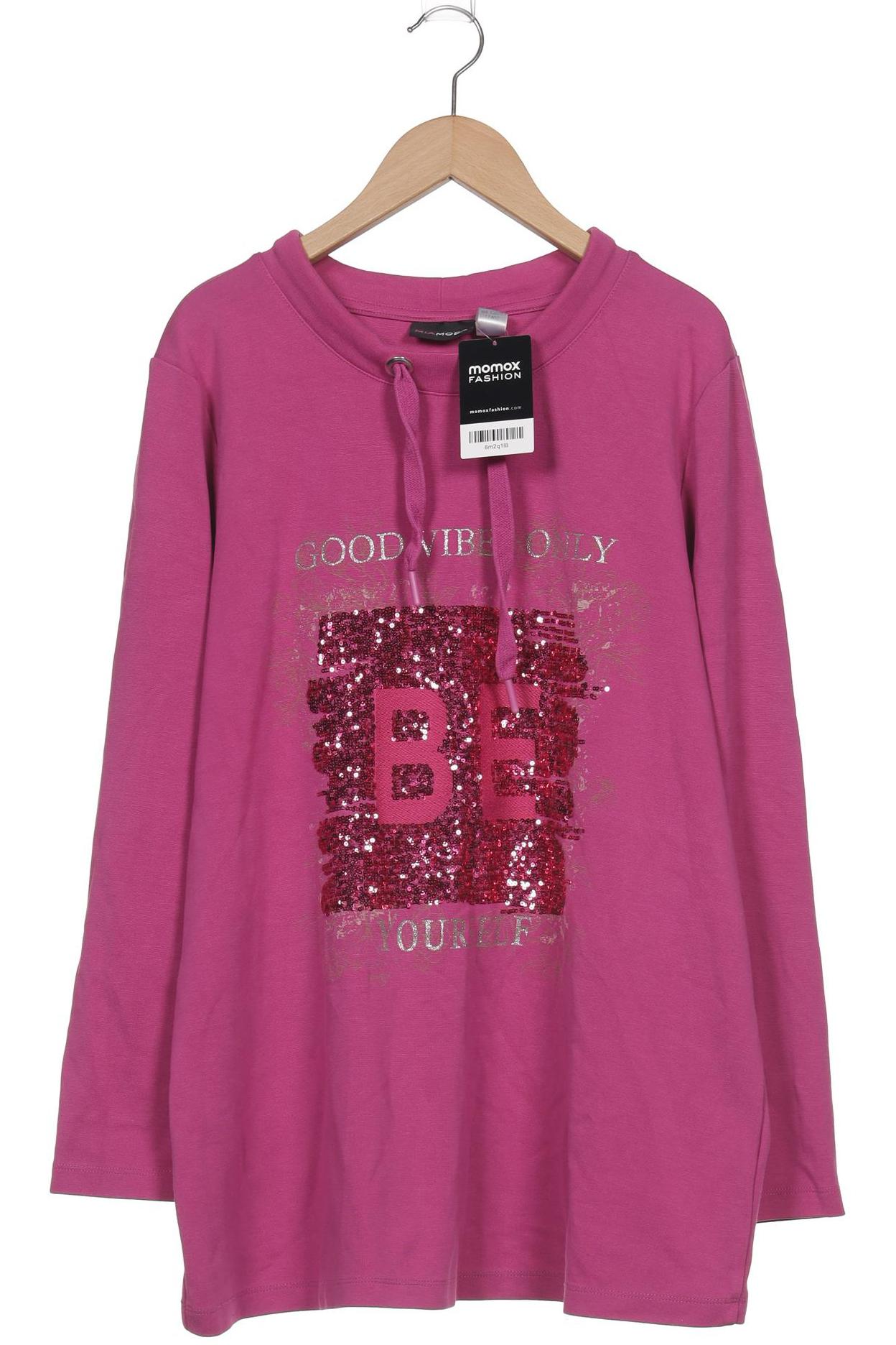 

Miamoda Damen Sweatshirt, pink, Gr. 46