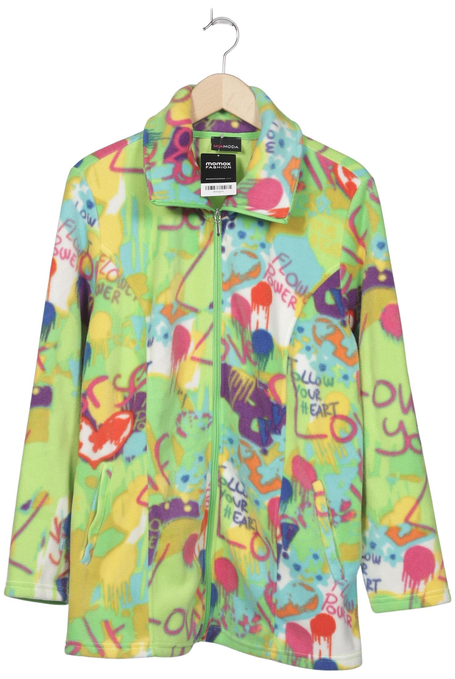 

Miamoda Damen Sweatshirt, grün, Gr. 44