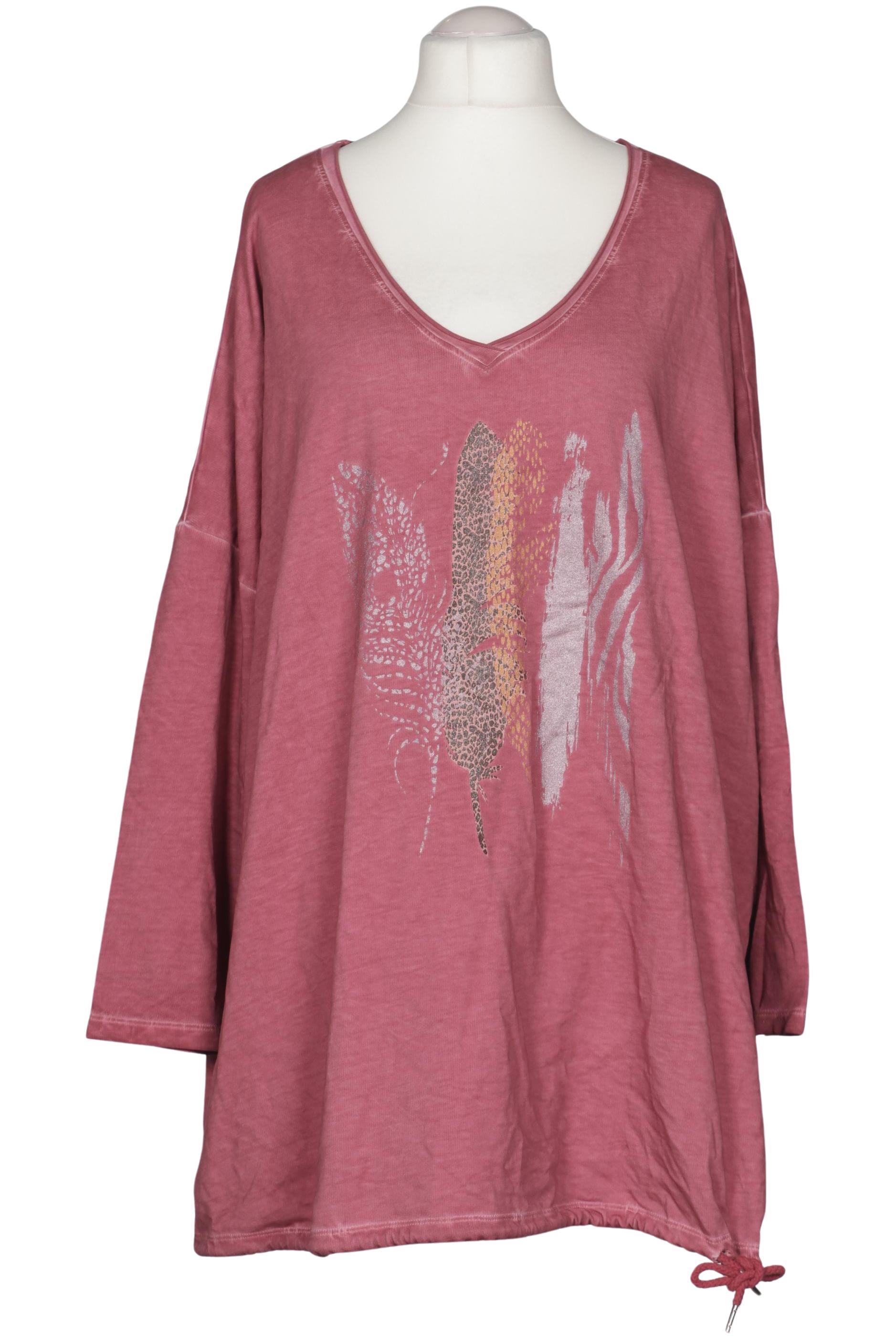 

Miamoda Damen Sweatshirt, pink, Gr. 60
