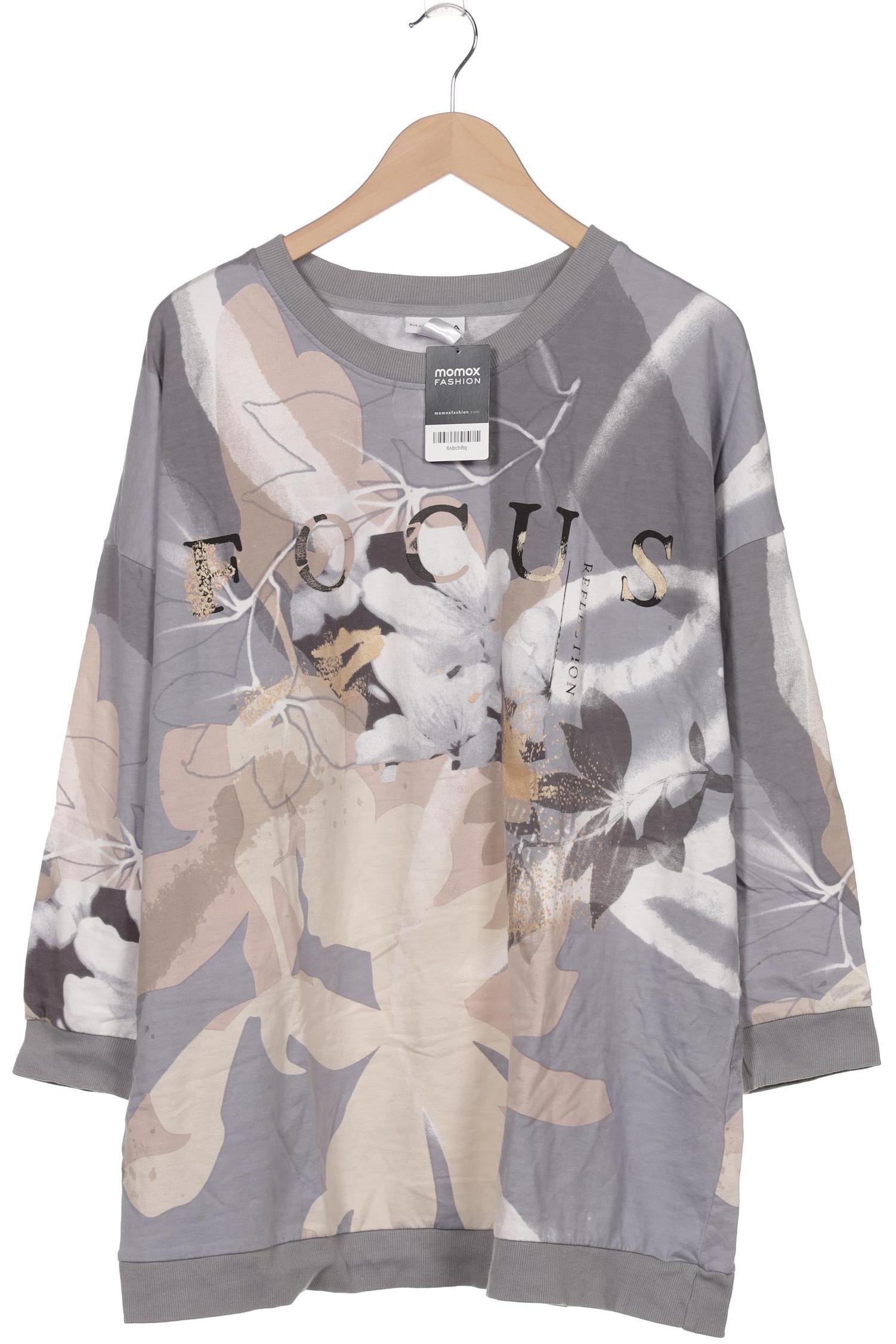 

Miamoda Damen Sweatshirt, grau, Gr. 52