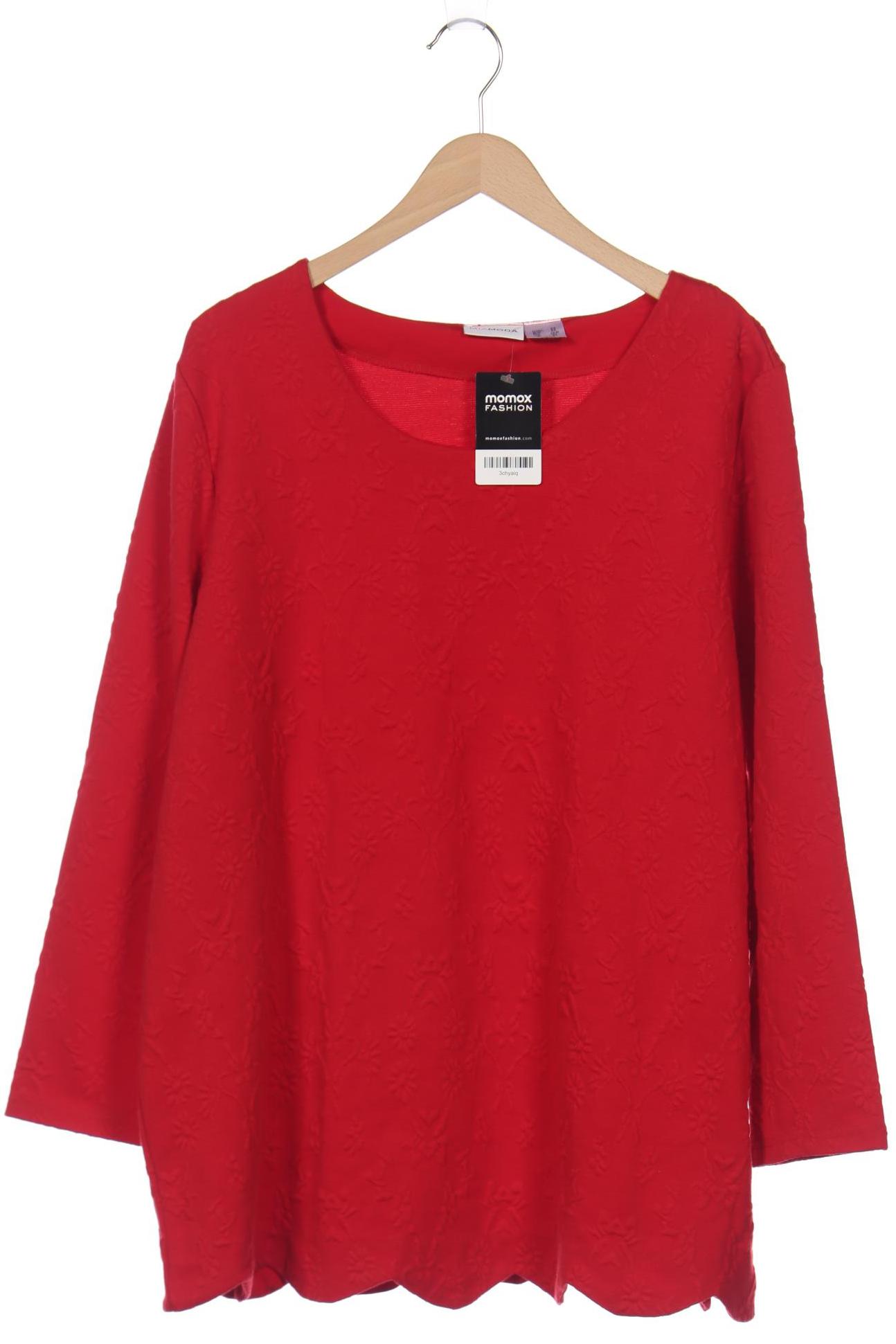 

MIAMODA Damen Sweatshirt, rot