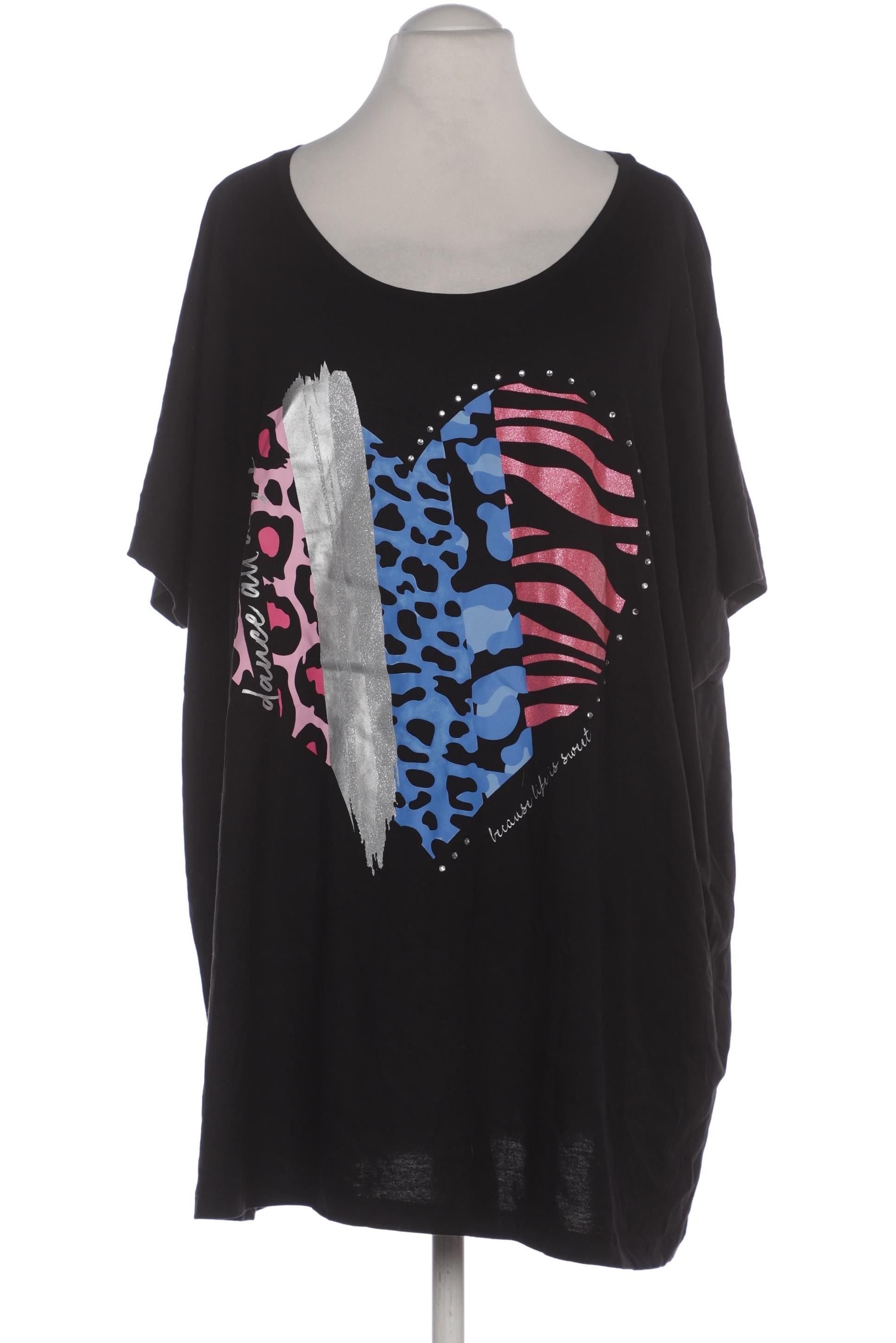 

Miamoda Damen T-Shirt, schwarz, Gr. 60