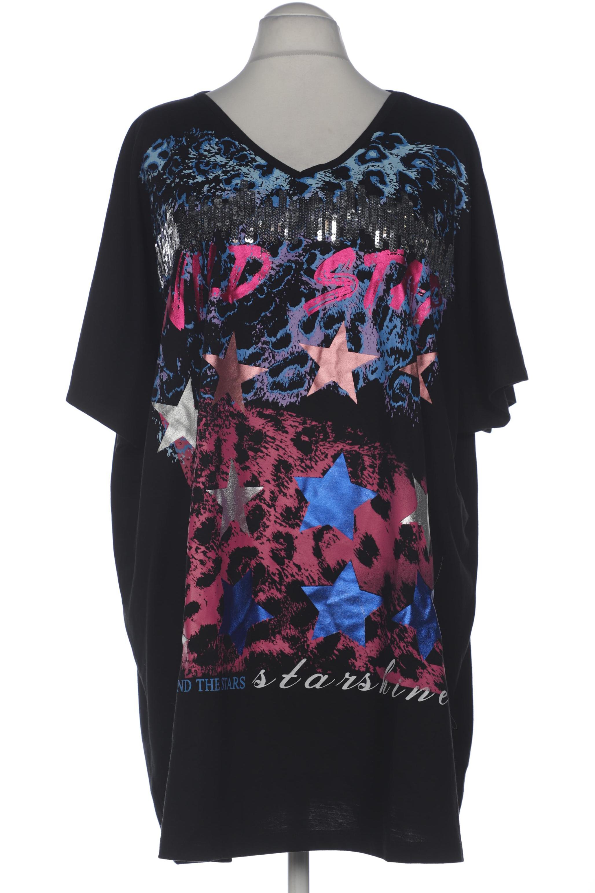 

Miamoda Damen T-Shirt, schwarz, Gr. 58