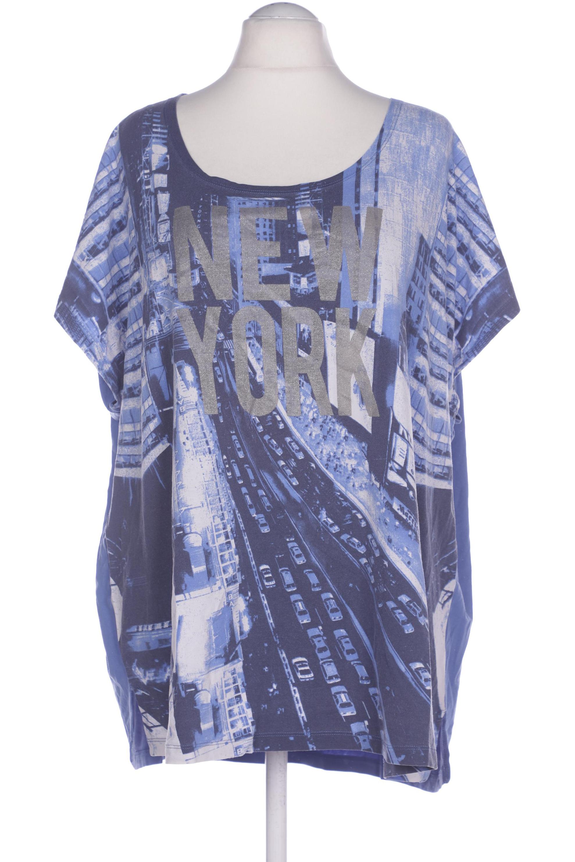 

MIAMODA Damen T-Shirt, blau