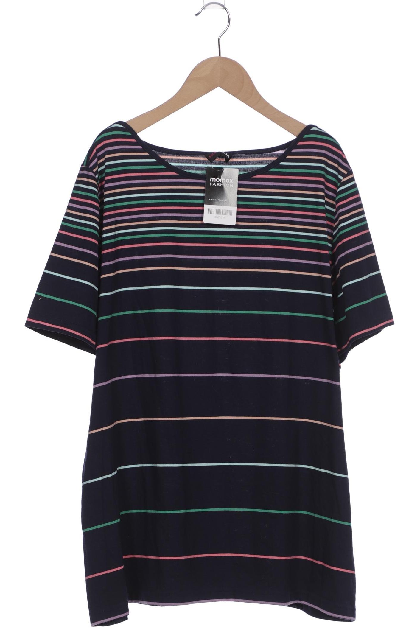 

Miamoda Damen T-Shirt, marineblau, Gr. 48