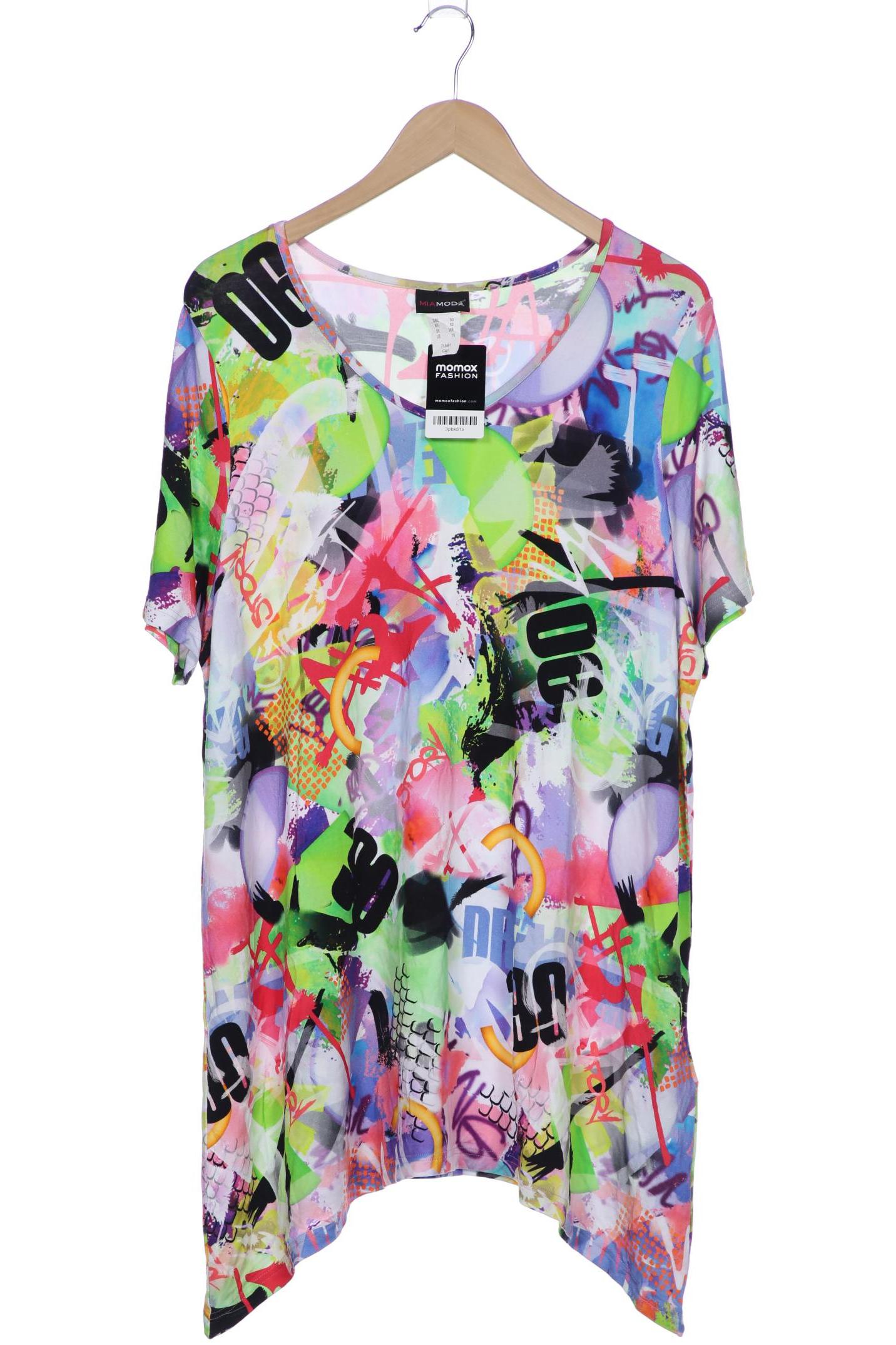 

Miamoda Damen T-Shirt, mehrfarbig, Gr. 50