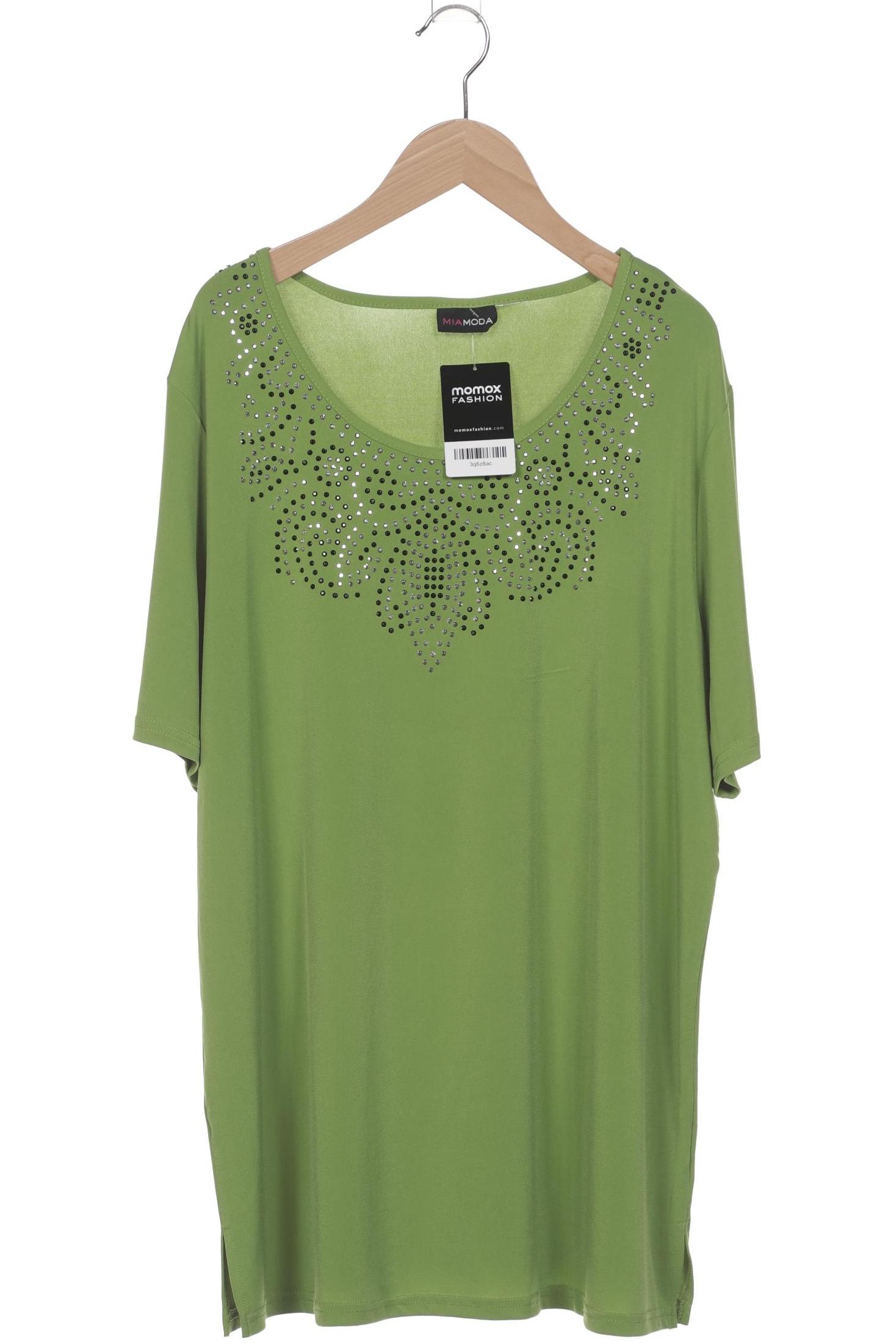 

Miamoda Damen T-Shirt, grün, Gr. 44