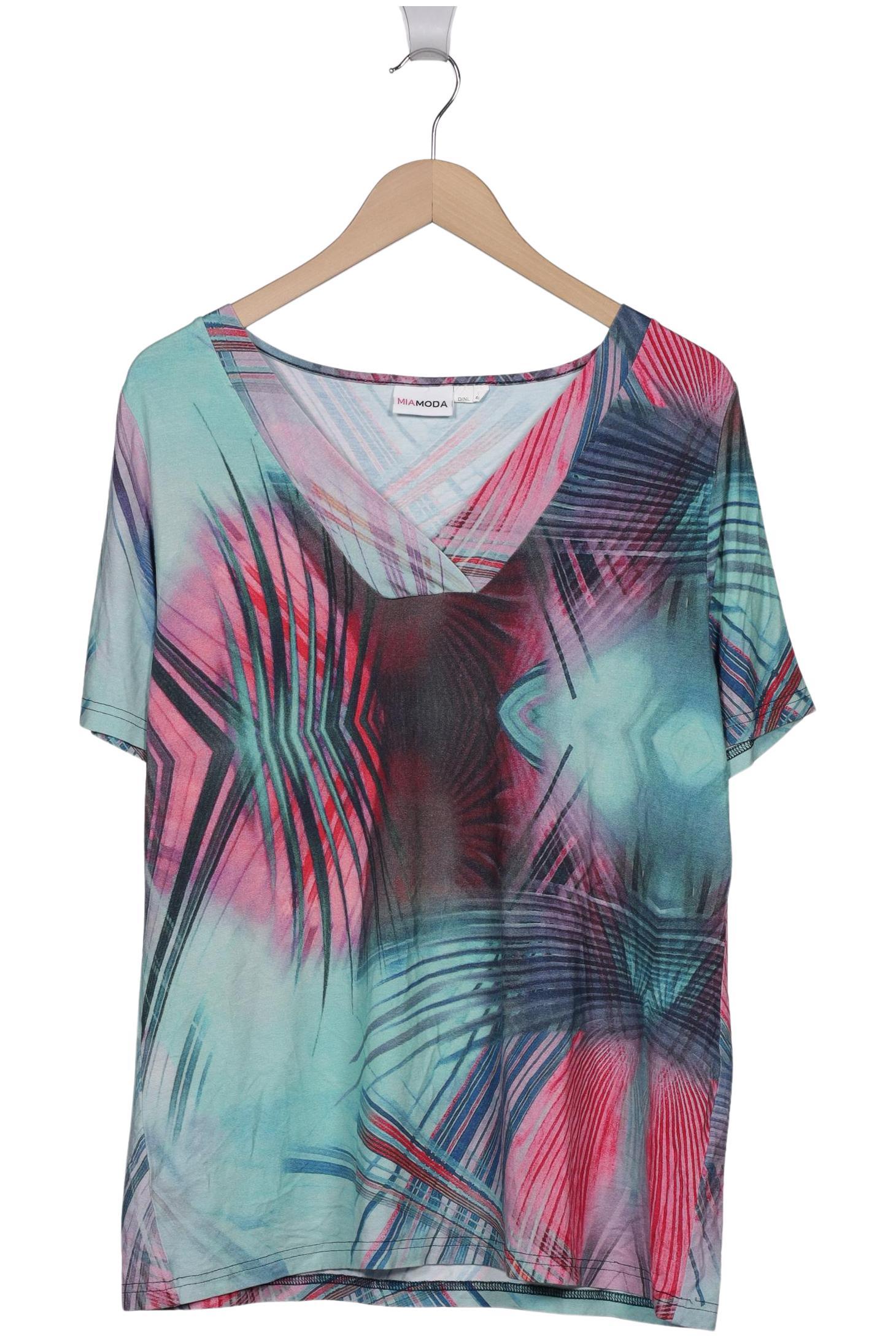 

Miamoda Damen T-Shirt, mehrfarbig, Gr. 46