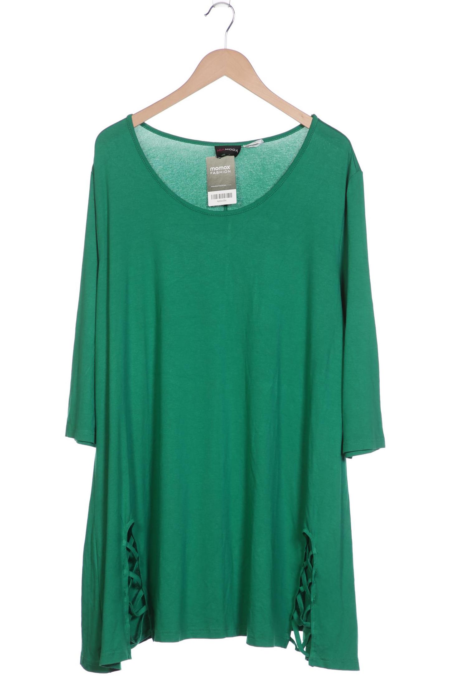 

Miamoda Damen T-Shirt, grün, Gr. 52