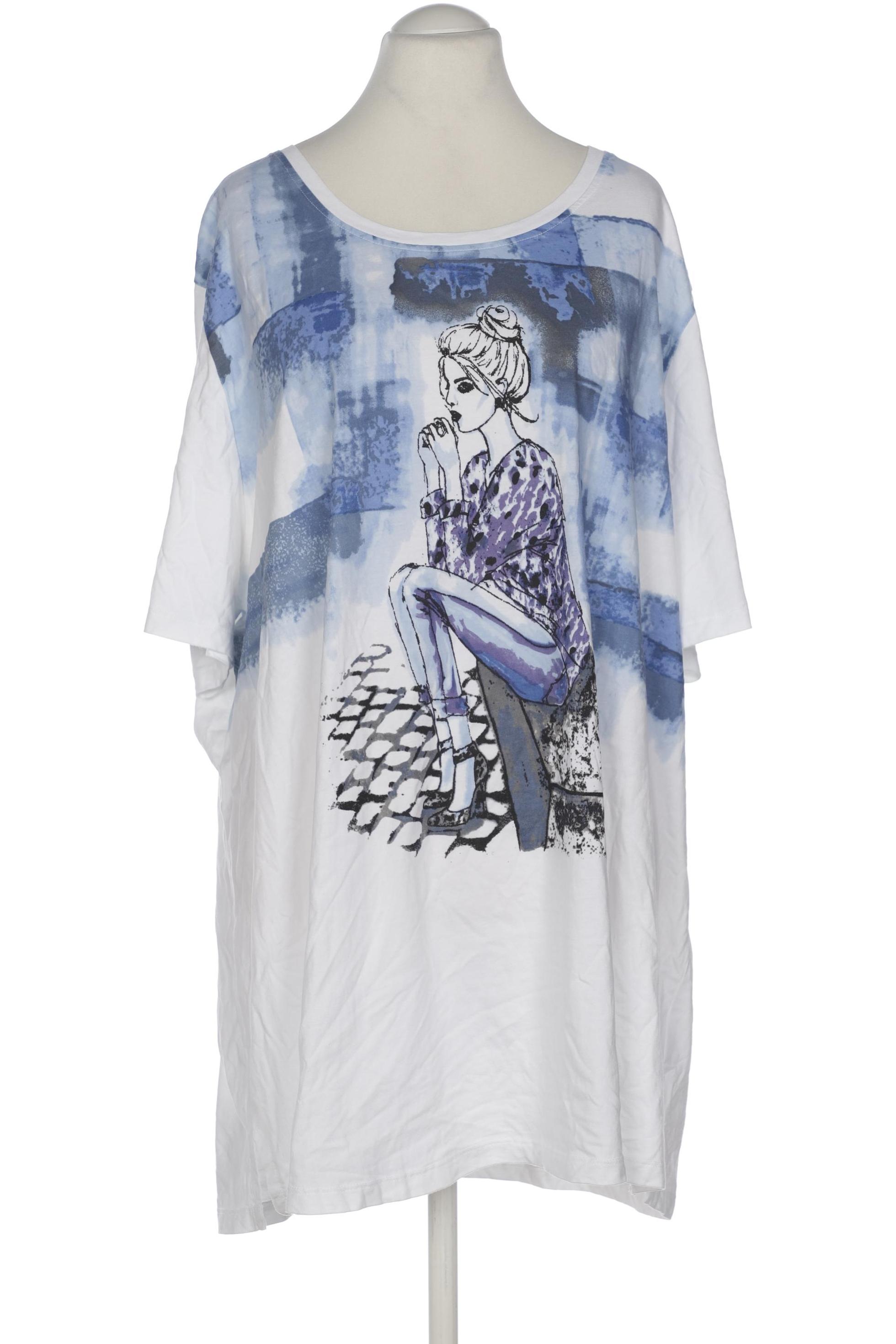 

Miamoda Damen T-Shirt, weiß, Gr. 60