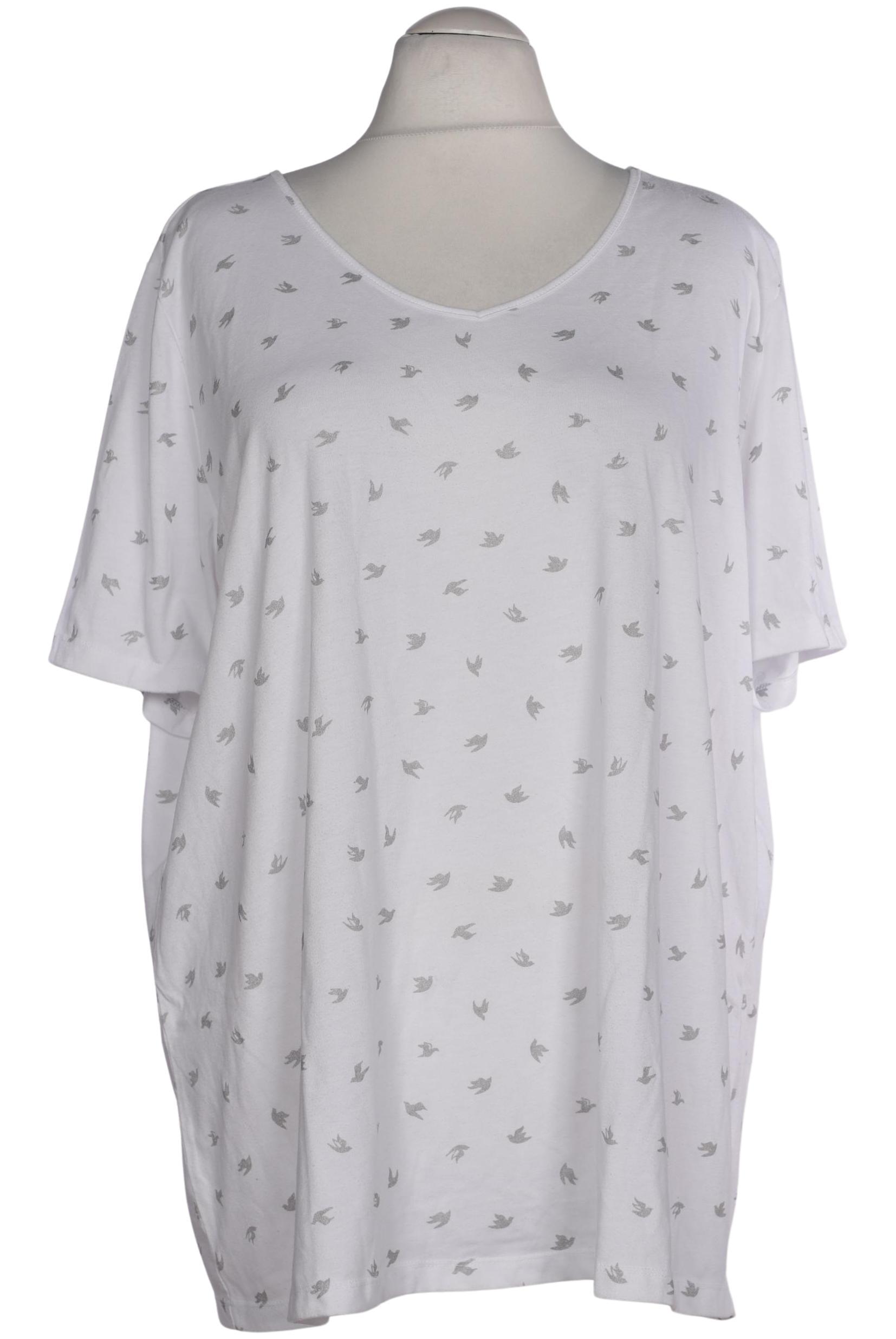 

Miamoda Damen T-Shirt, weiß, Gr. 54
